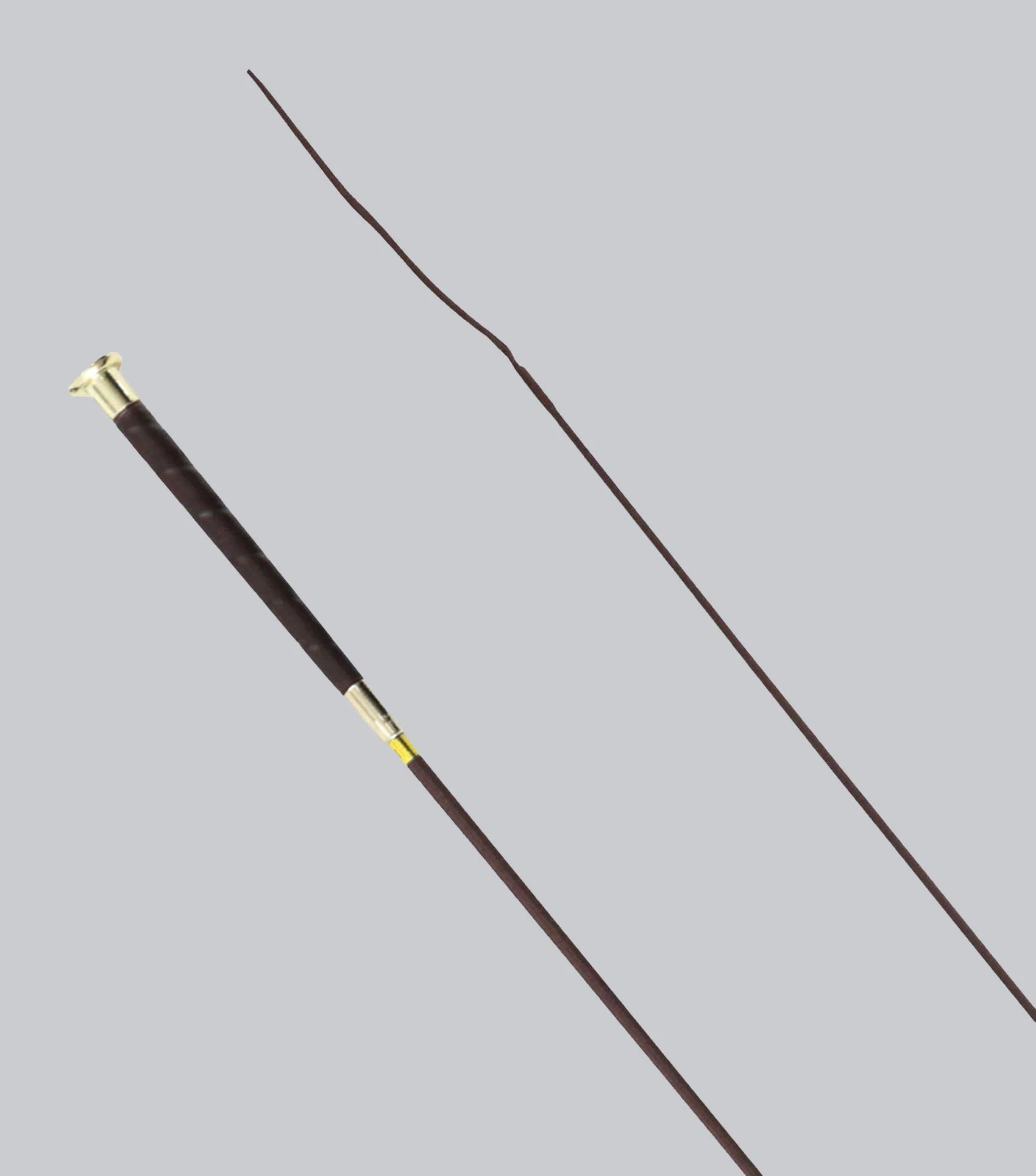 Erula Dressage Whip Brown 120cm - Image 2