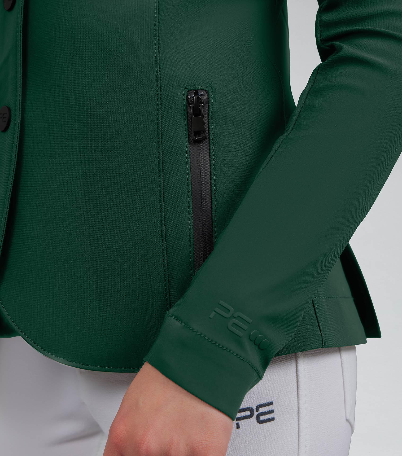 Evinco Girls Competition Jacket Alpine Green - Image 3
