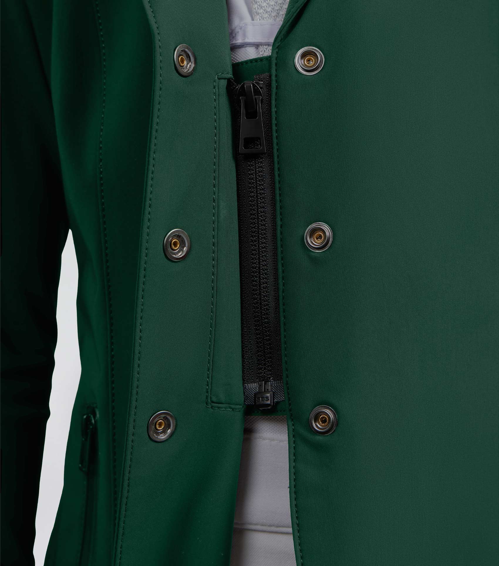 Evinco Girls Competition Jacket Alpine Green - Image 4