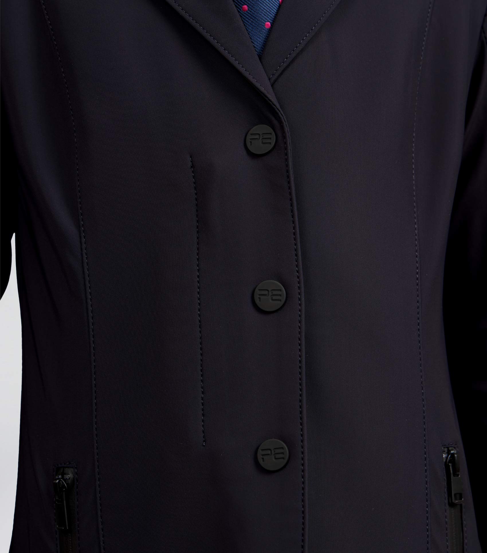 Evinco Girls Competition Jacket French Navy - Image 3