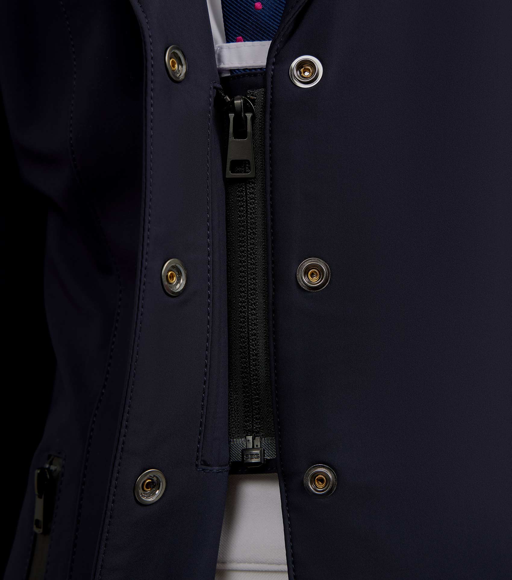 Evinco Girls Competition Jacket French Navy - Image 4