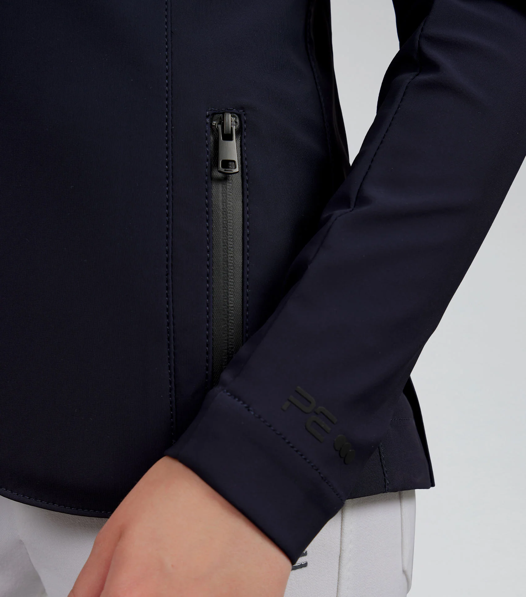 Evinco Girls Competition Jacket French Navy - Image 5