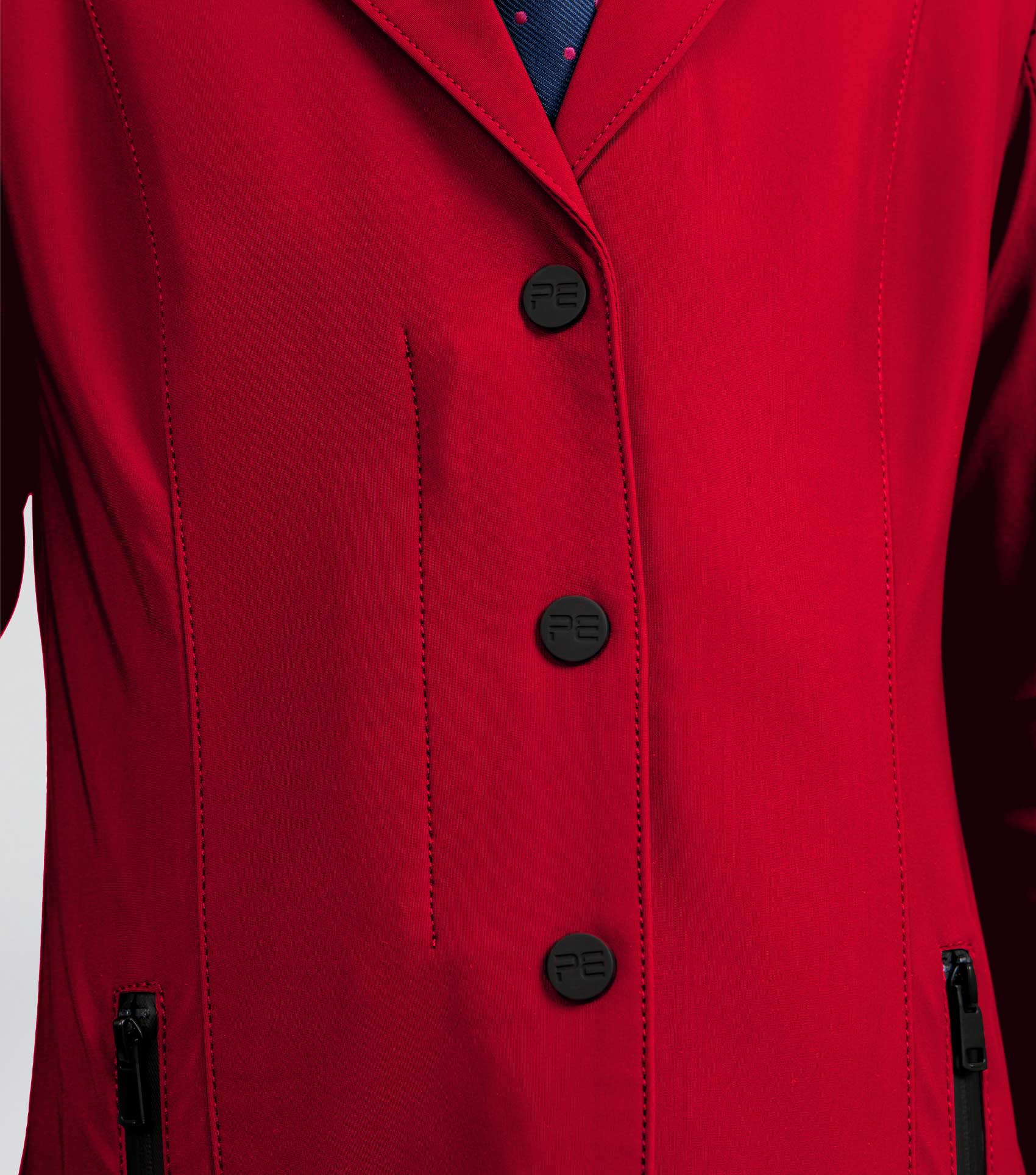 Evinco Girls Competition Jacket London Red - Image 3
