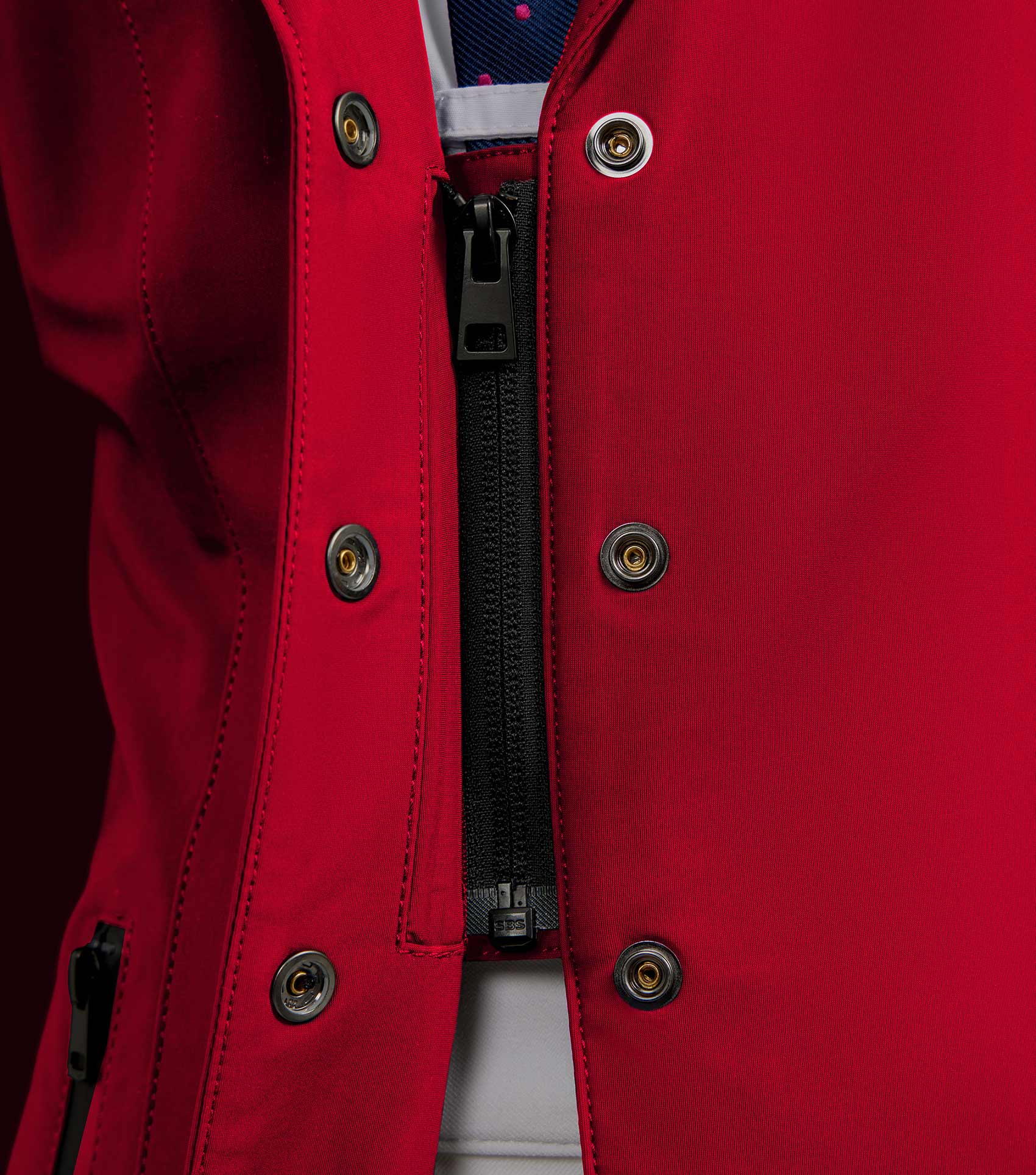 Evinco Girls Competition Jacket London Red - Image 4