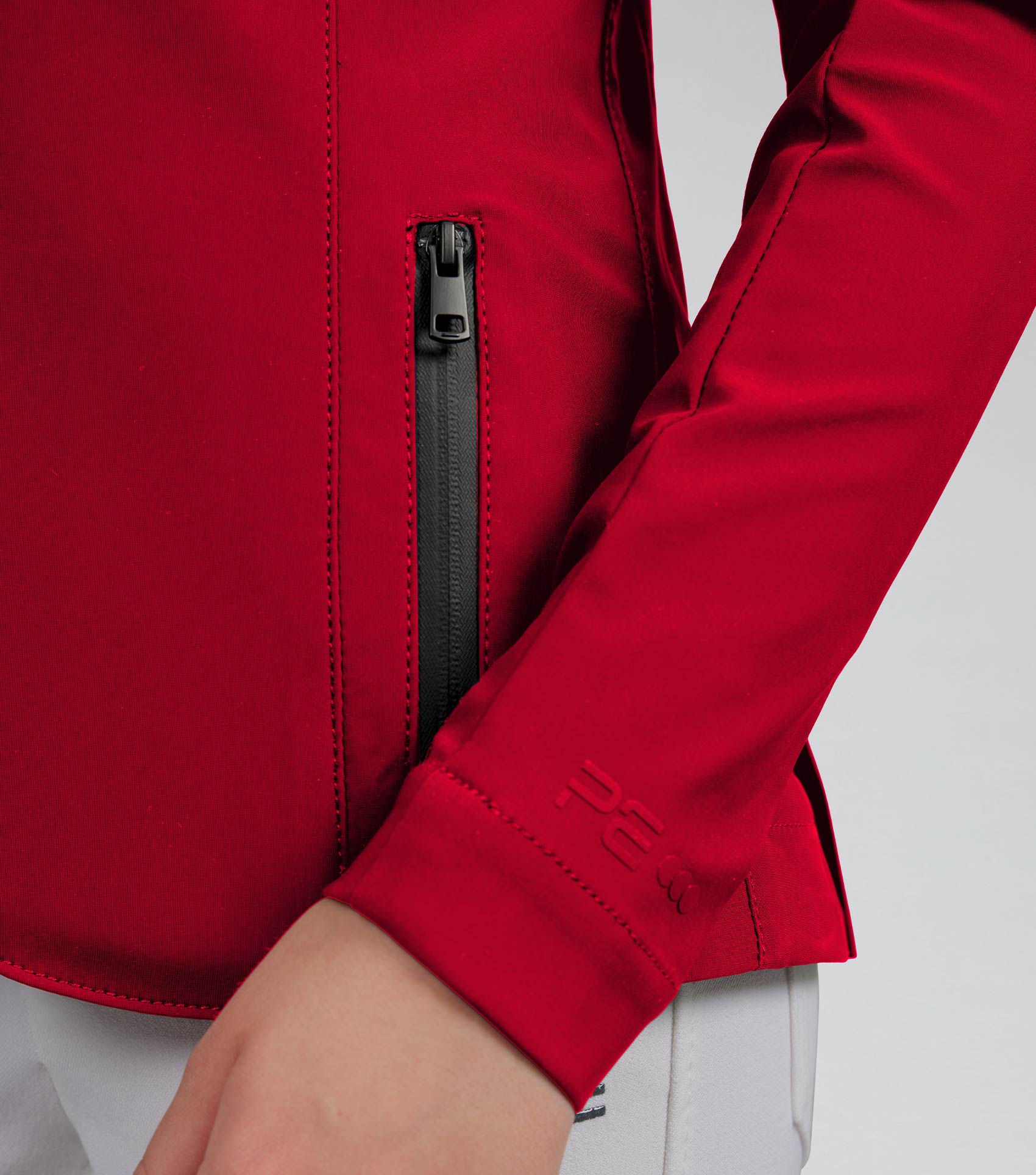 Evinco Girls Competition Jacket London Red - Image 5