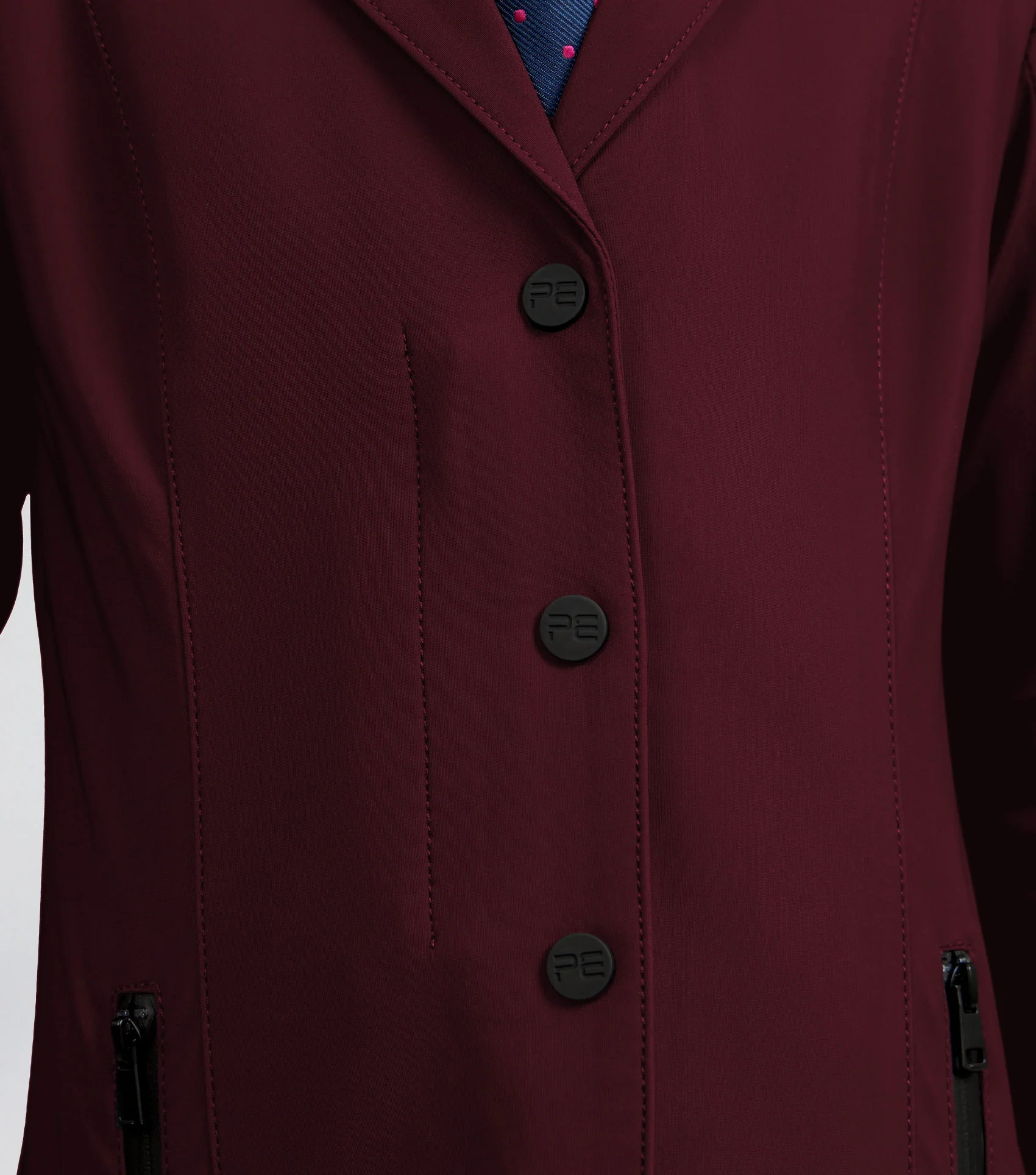 Evinco Girls Competition Jacket Wine - Image 3