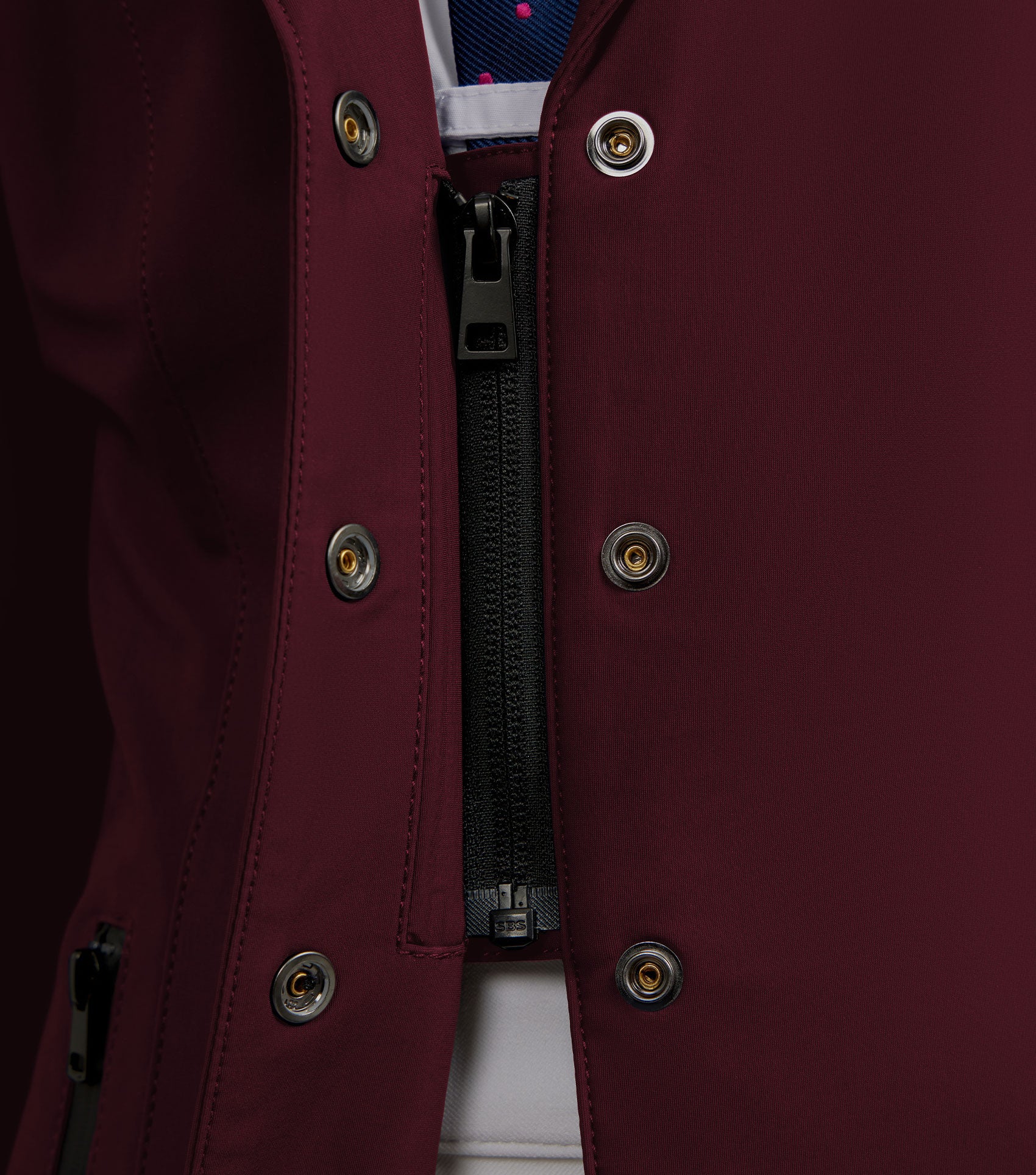 Evinco Girls Competition Jacket Wine - Image 4