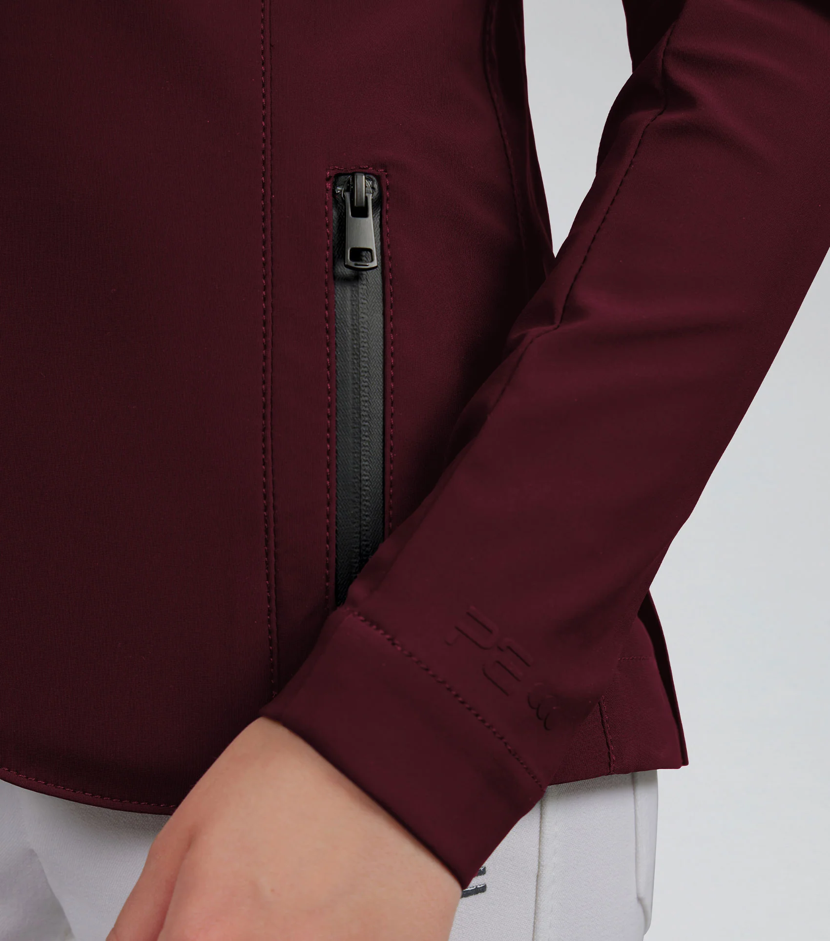 Evinco Girls Competition Jacket Wine - Image 5