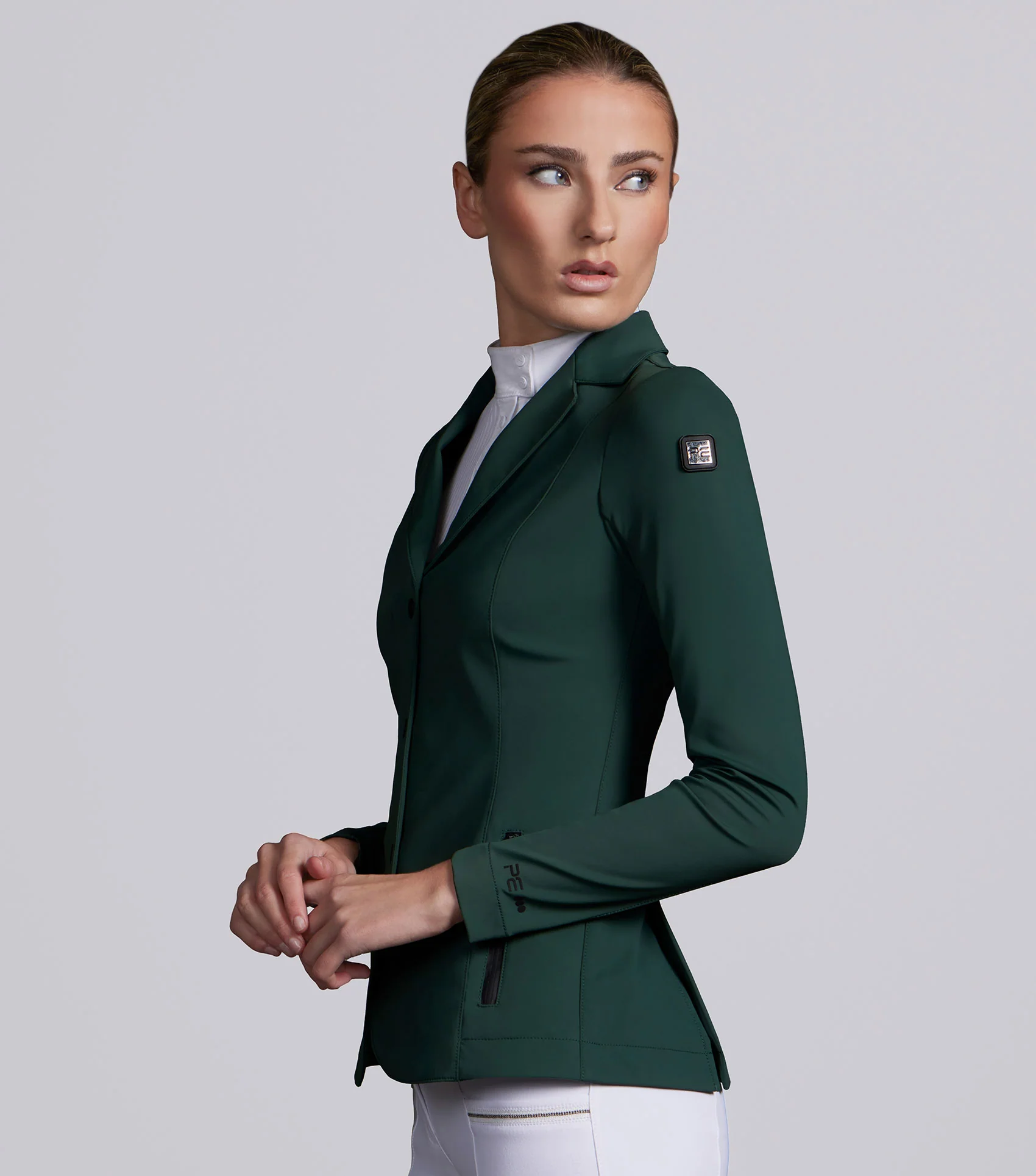 Evinco Ladies Competition Jacket Alpine Green - Image 2
