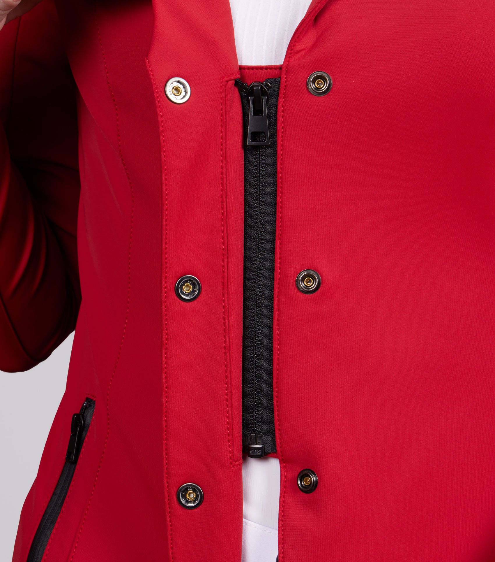 Evinco Ladies Competition Jacket London Red - Image 4