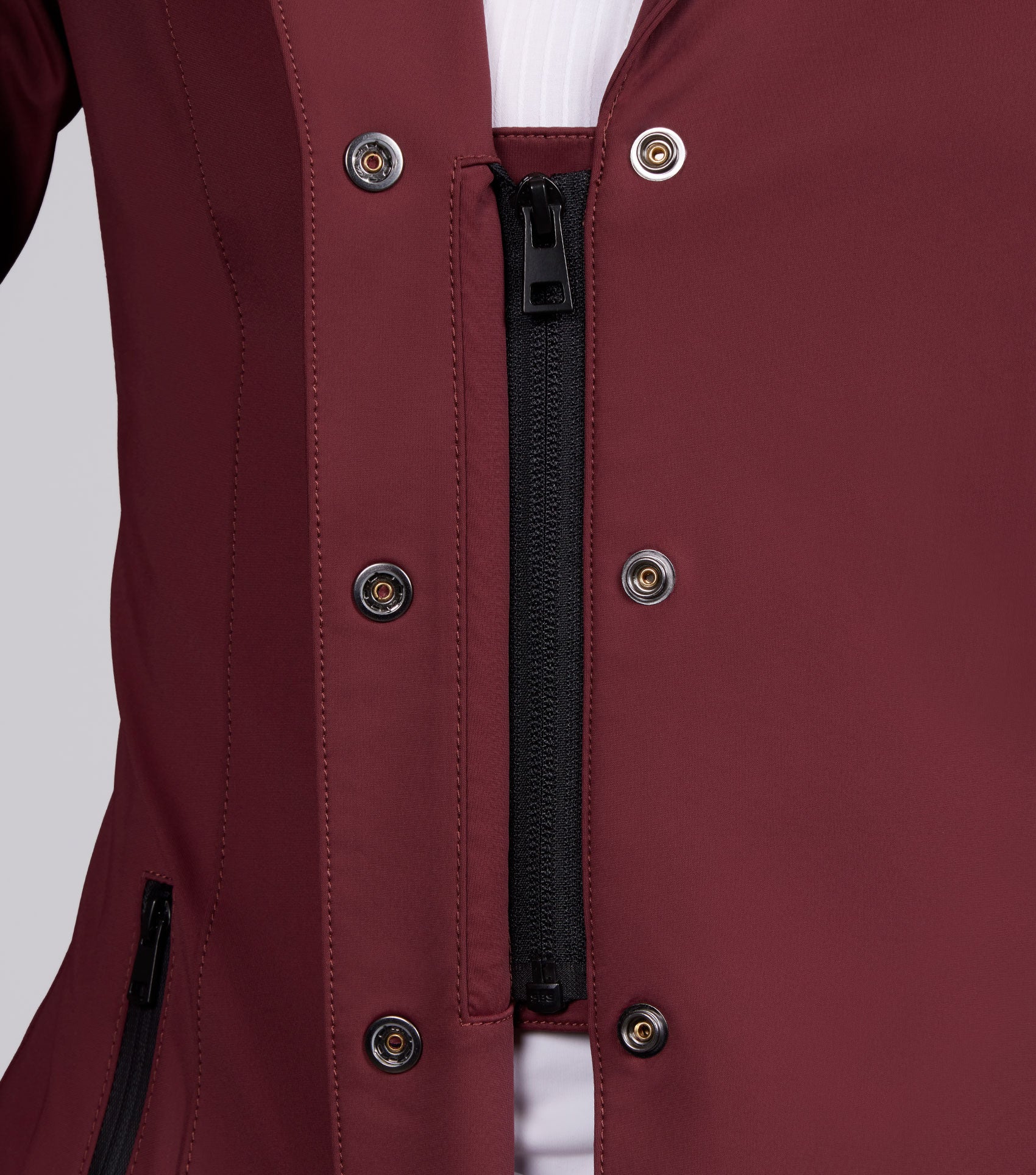 Evinco Ladies Competition Jacket Wine - Image 3