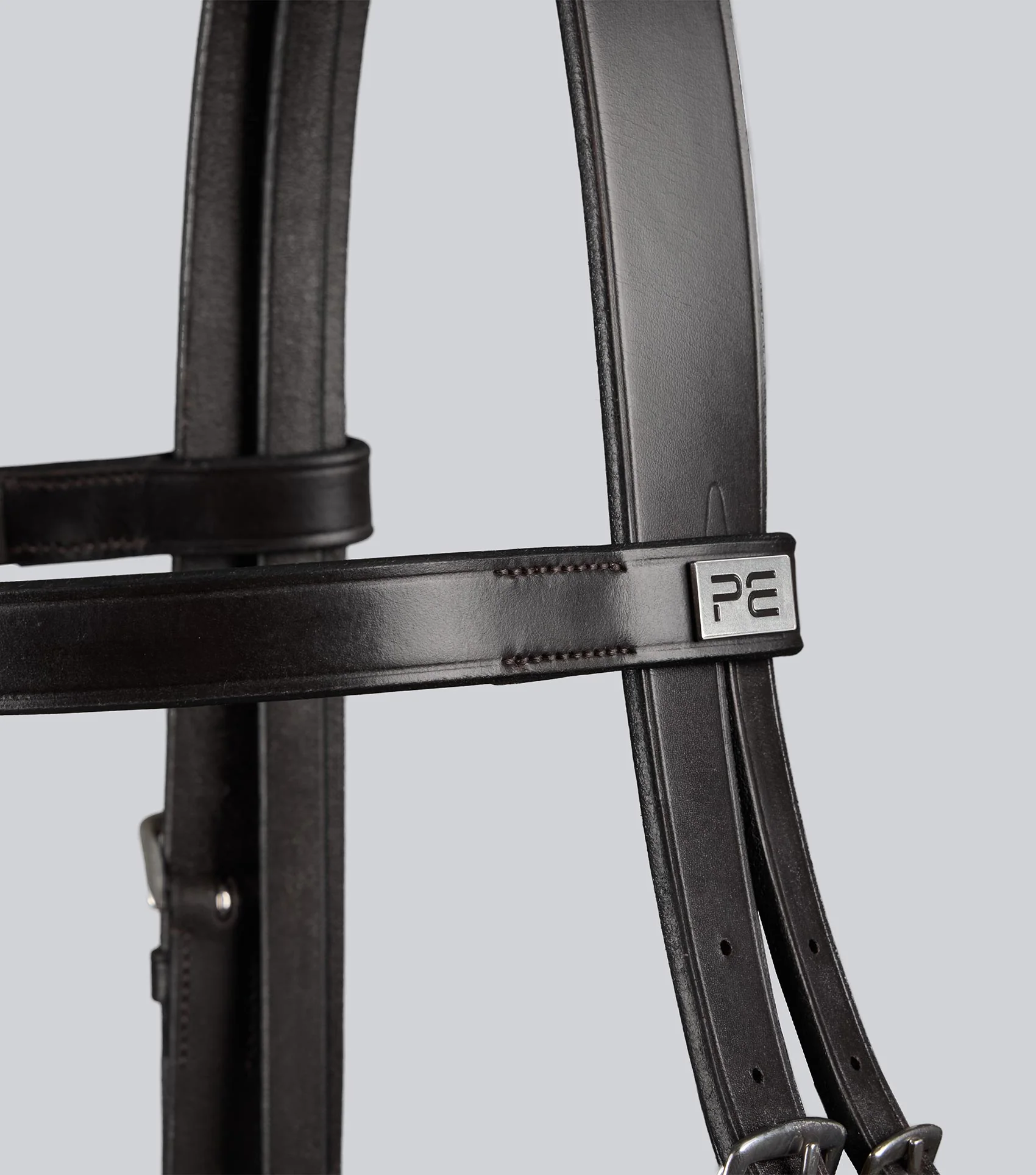 Exercise/Racing Bridle with Grackle Noseband Black - Image 3