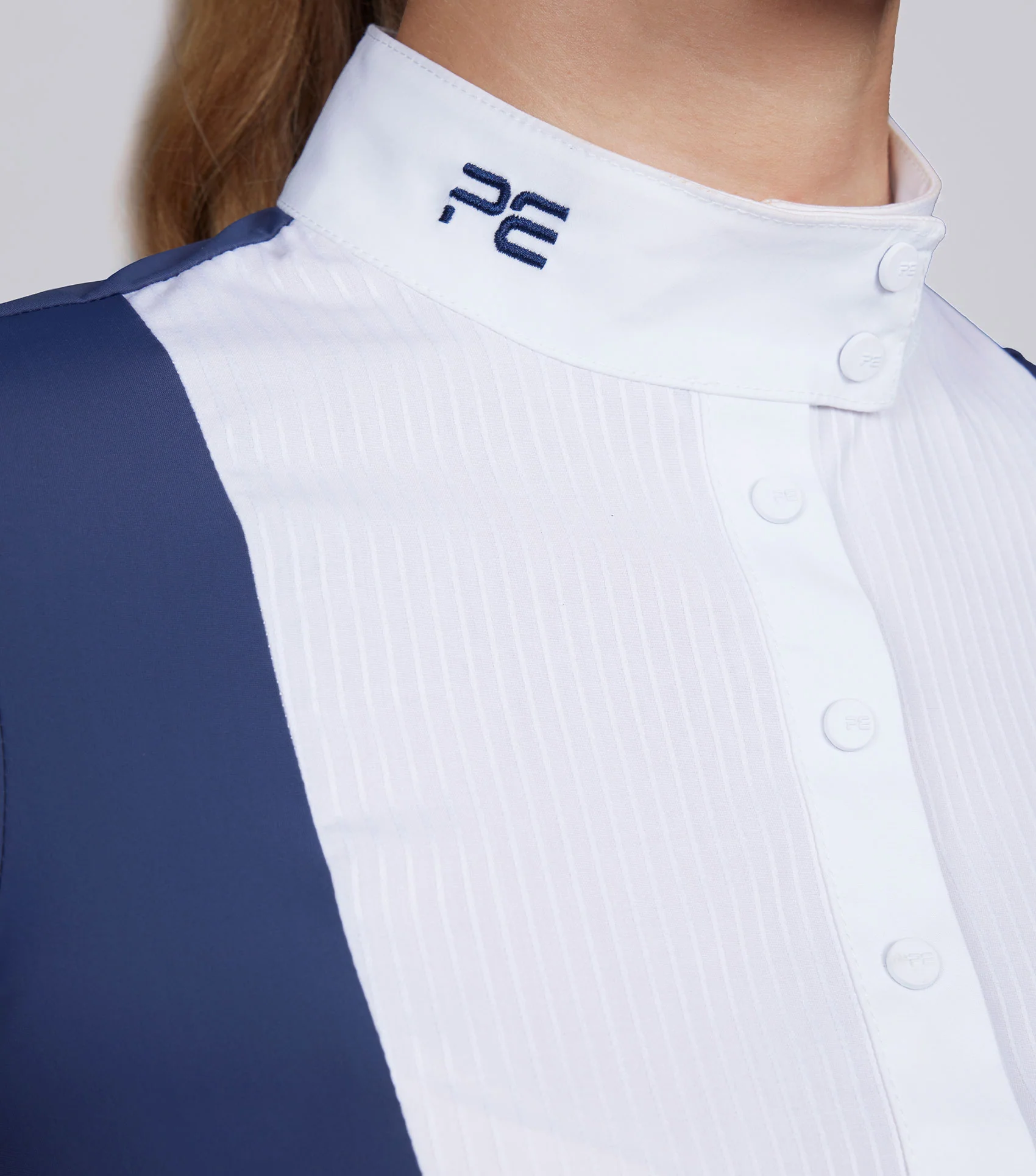 Famosa Short Sleeve Competition Shirt Navy - Image 3