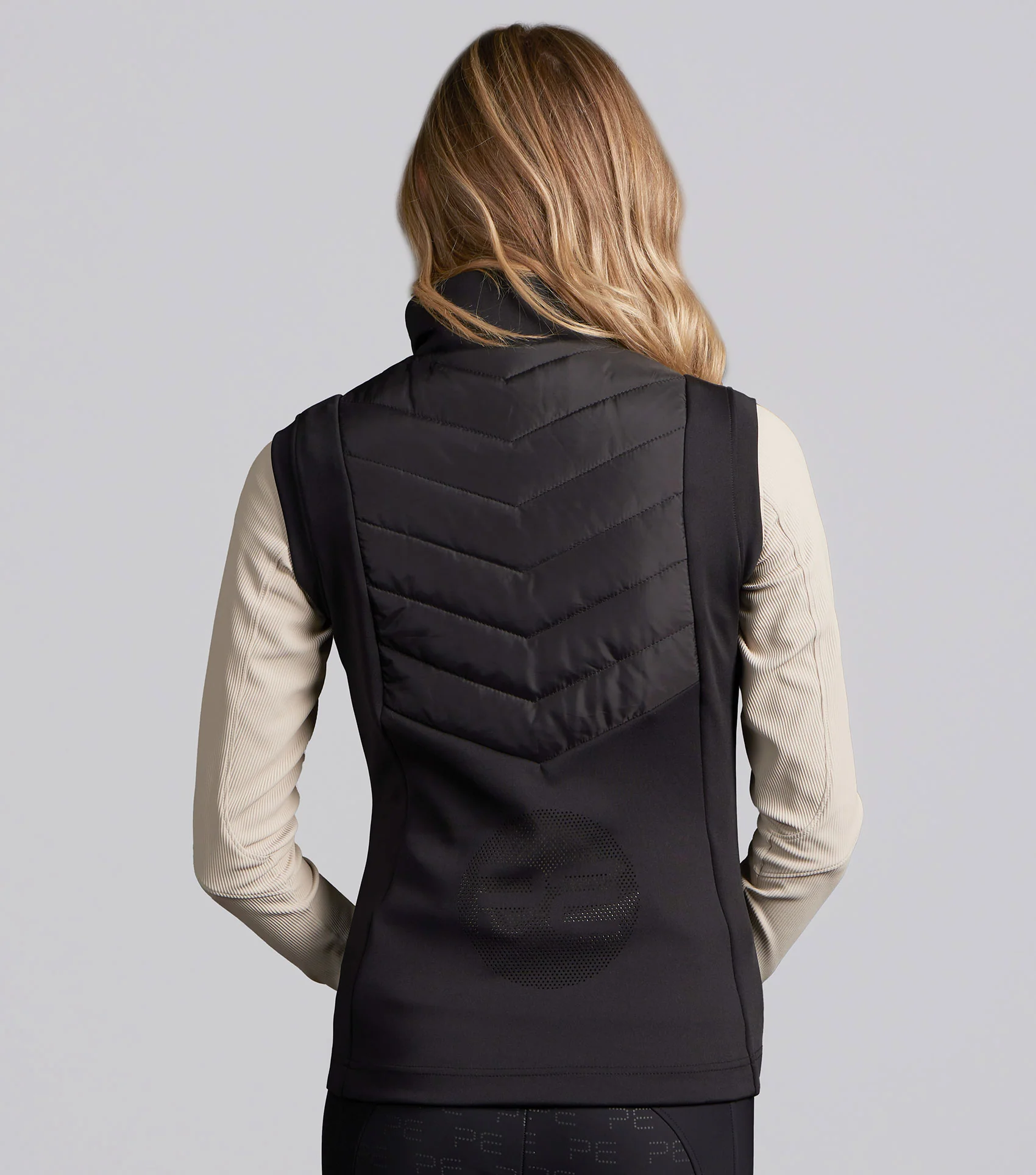 Felicio Womens Gilet Black - Image 2