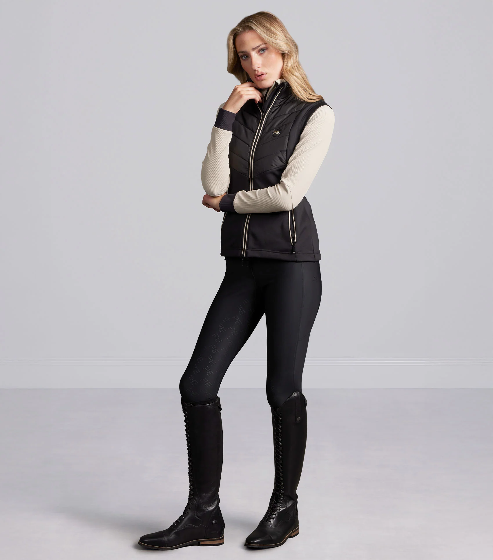 Felicio Womens Gilet Black - Image 5