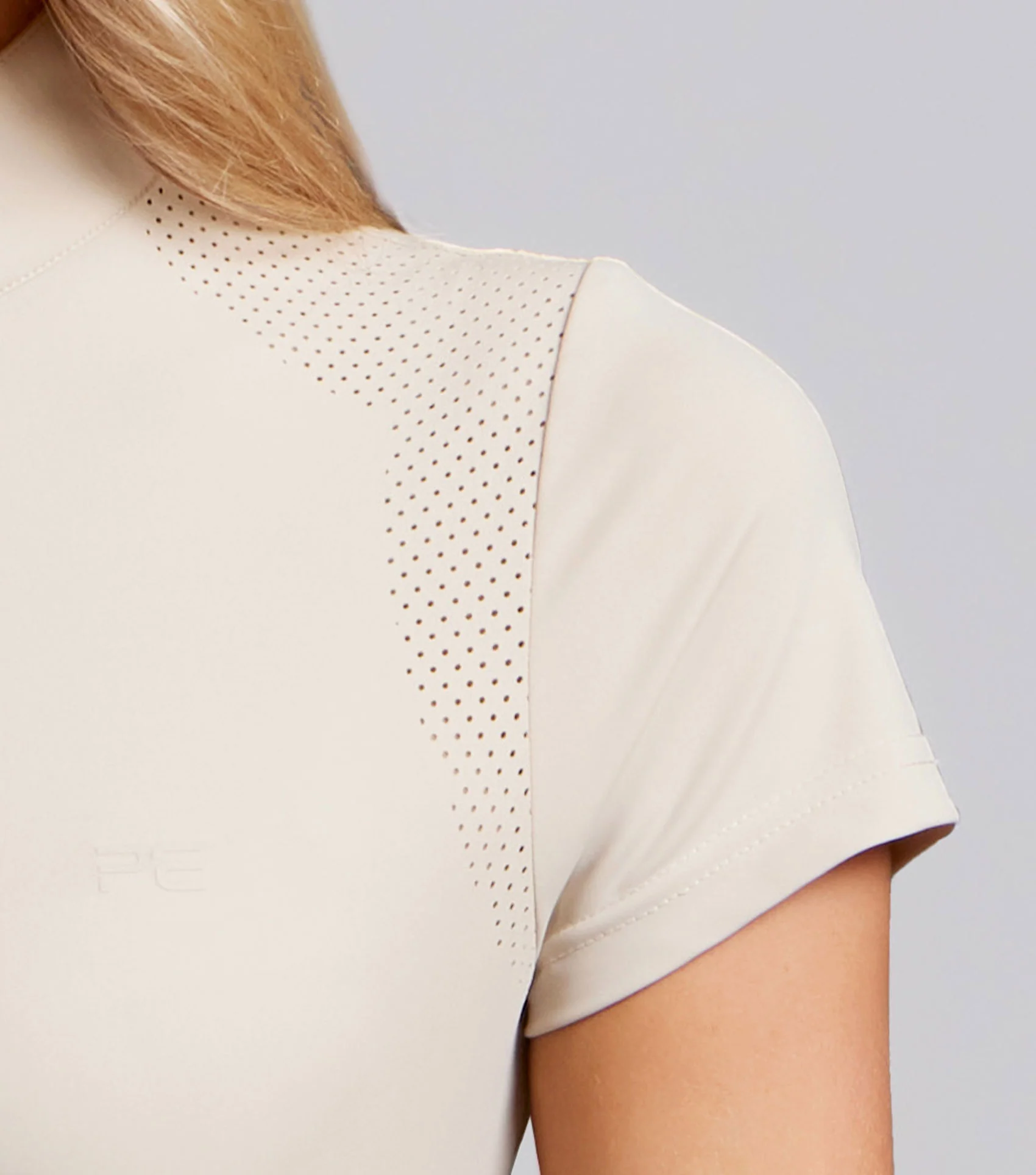 Felicio Womens Short Sleeve Top Silver Grey - Image 4