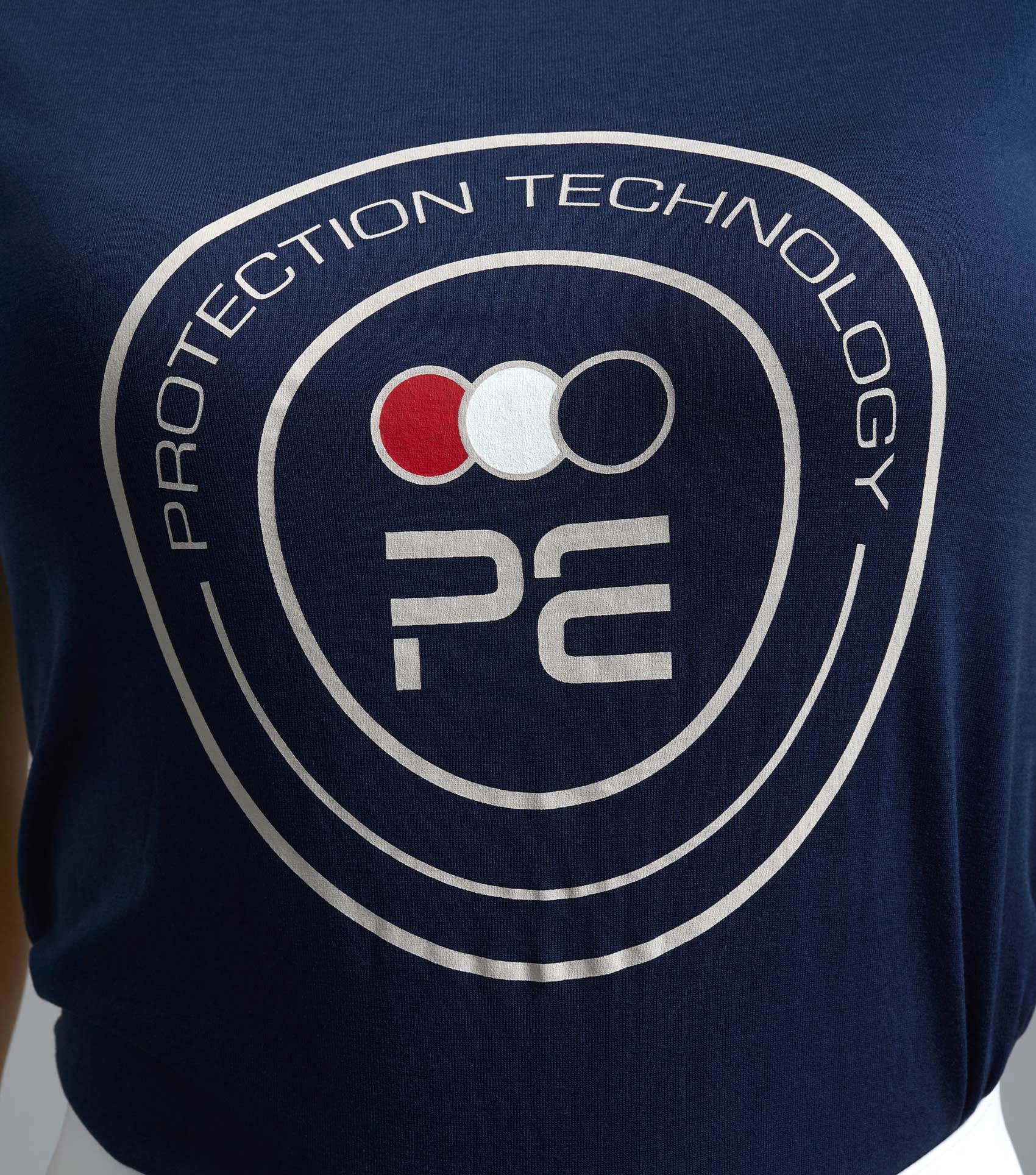 SALE - Fiero Ladies Cotton T-Shirt Navy - Image 4