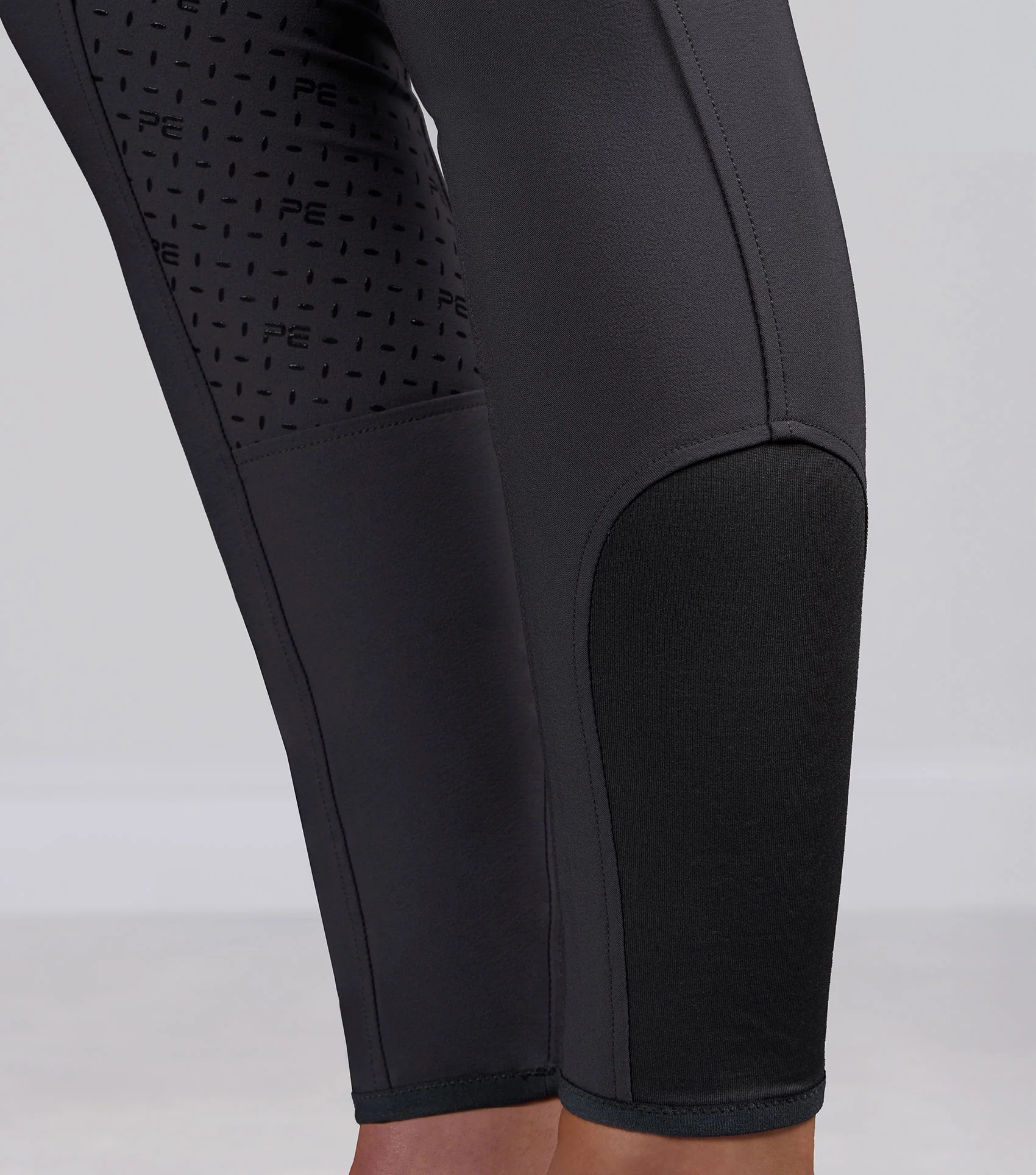 Filetto Womens Gel Full Seat Riding Breeches Anthracite - Image 5