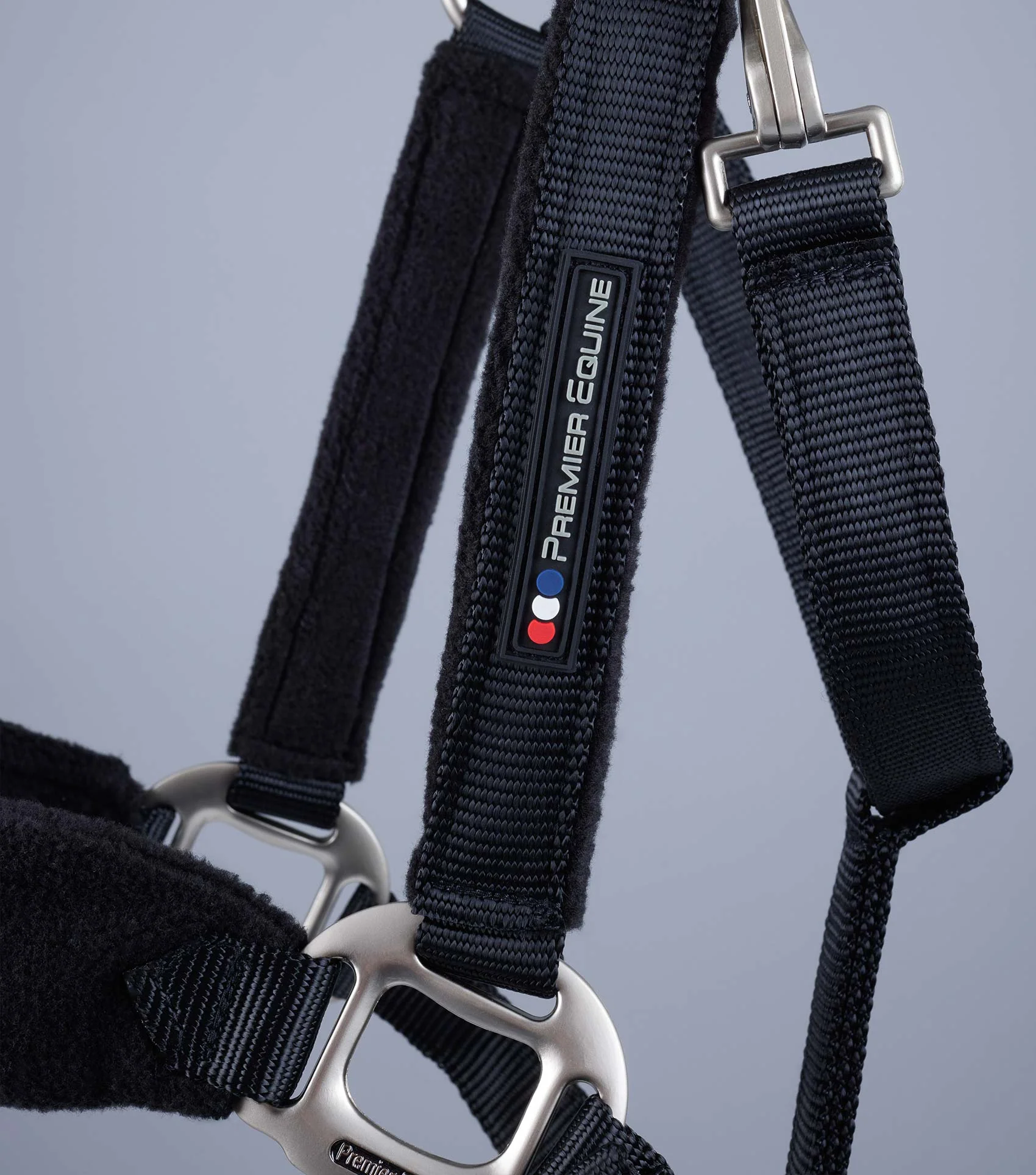 NQP-Fleece Padded Head Collar Black - Image 4