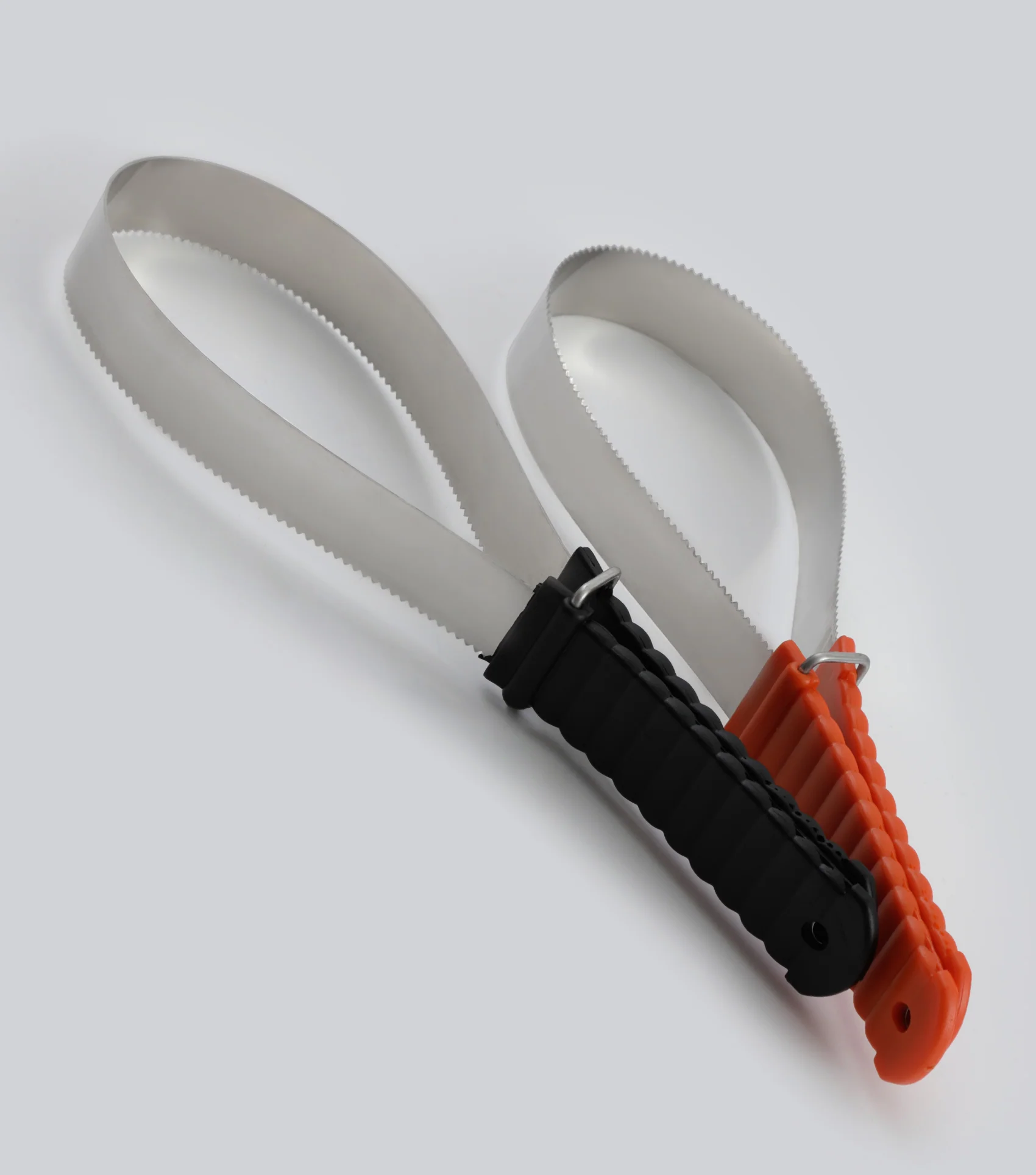 Flexi Metal Sweat Scraper & Shedding Tool Orange - Image 2