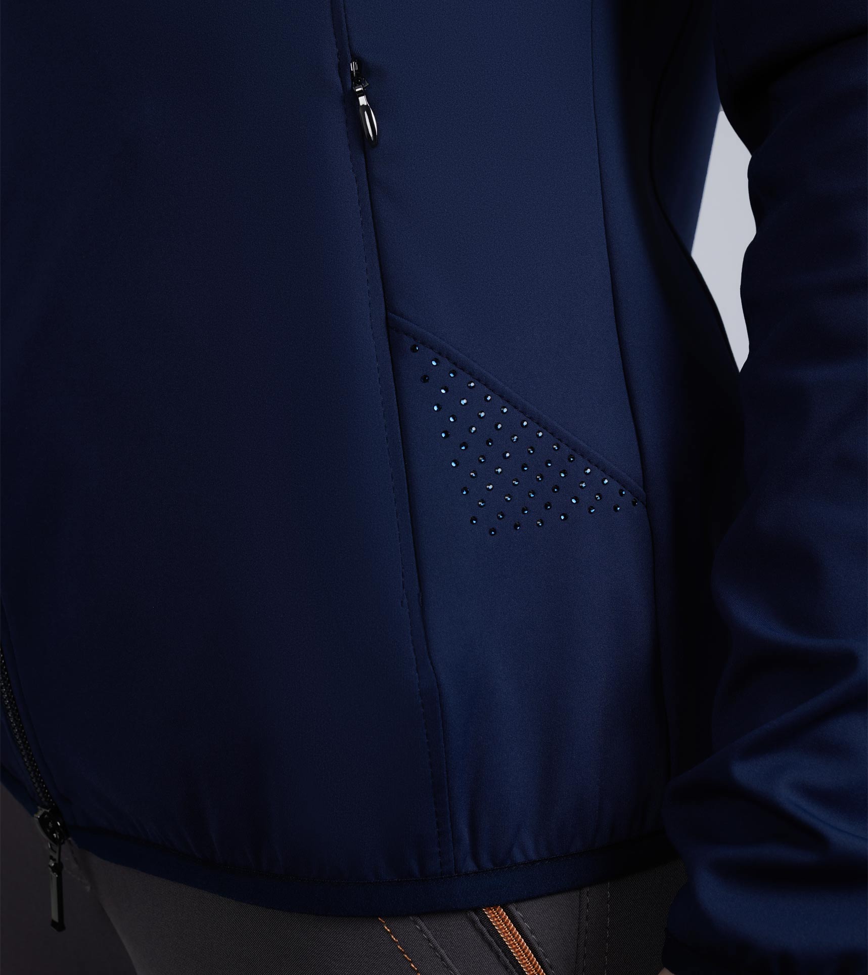 SALE - Franca Ladies Sports Jacket Navy - Image 5