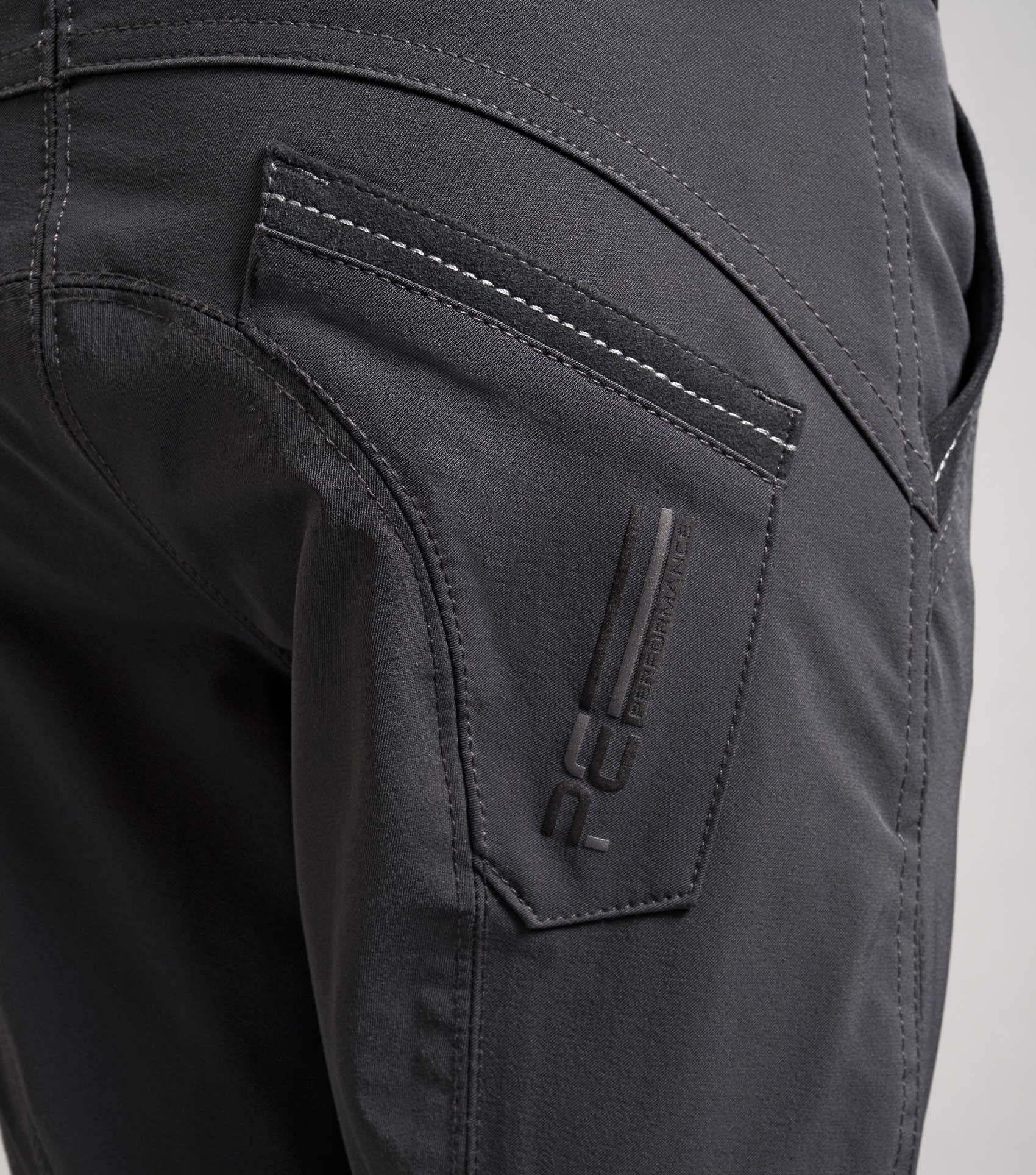 Gando Boys Gel Knee Riding Breeches Anthracite Grey - Image 5