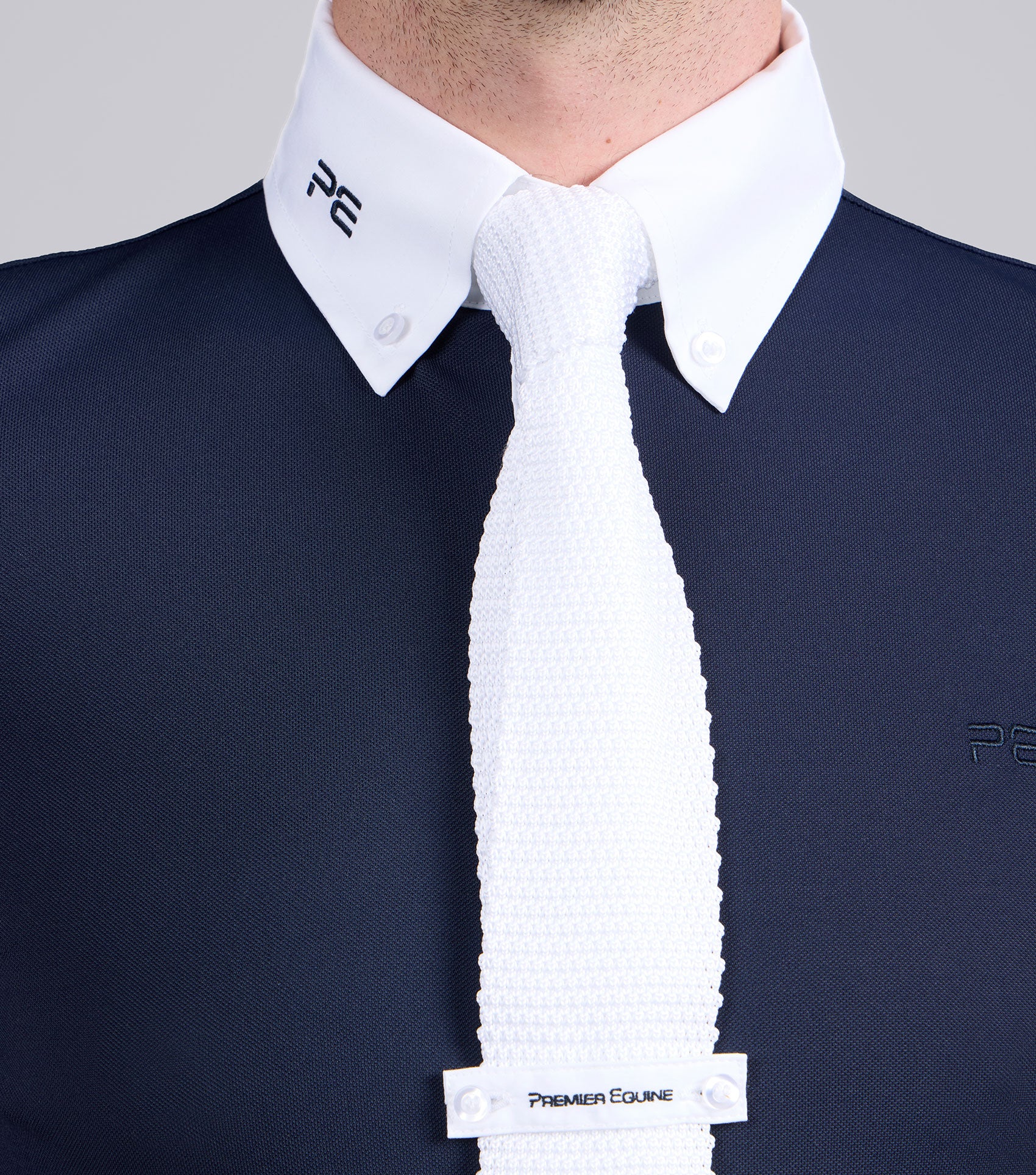 Giulio Men's Long Sleeve Show Shirt Navy - Image 4