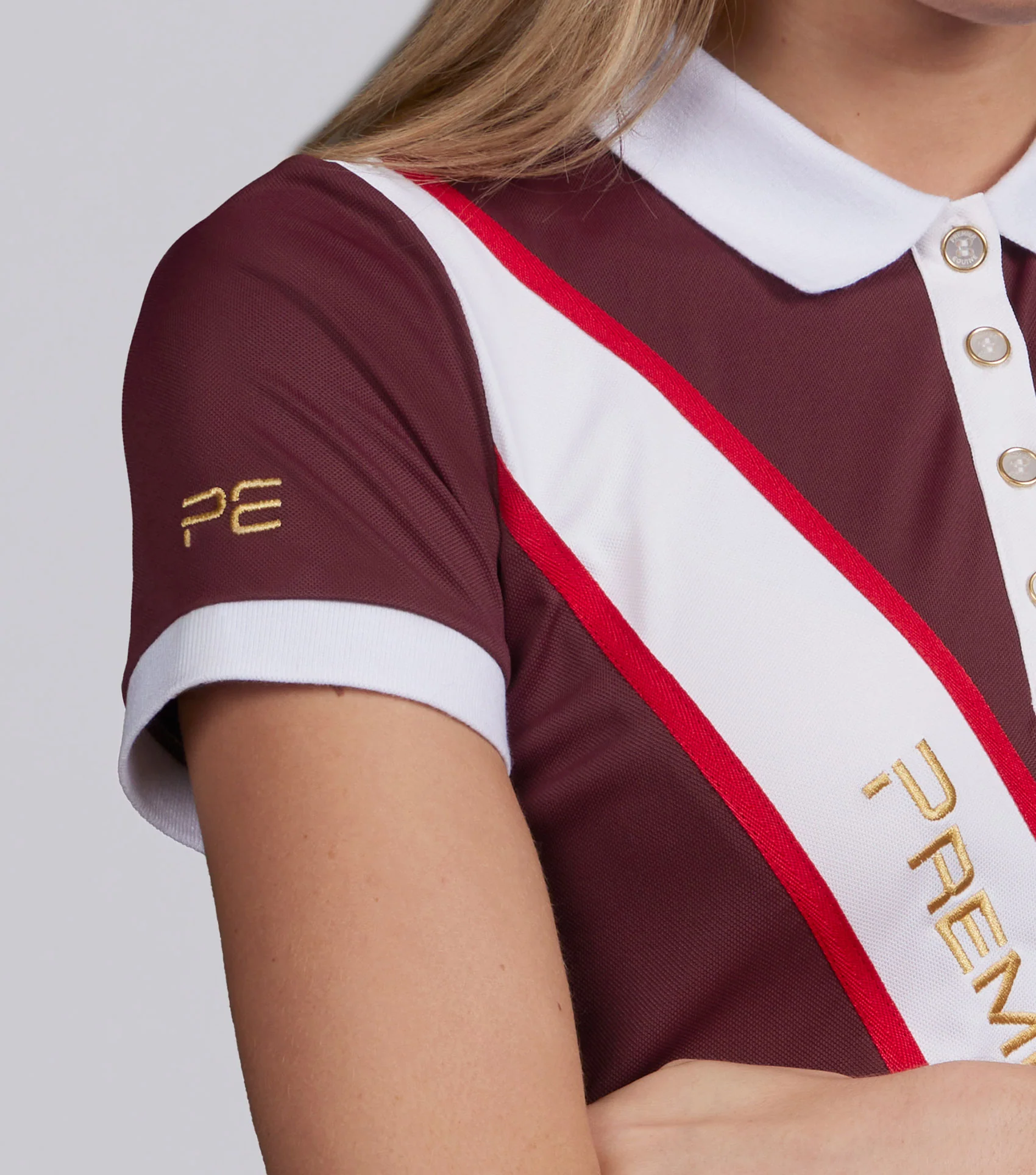 Heritage Polo Shirt Tawny Port - Image 5