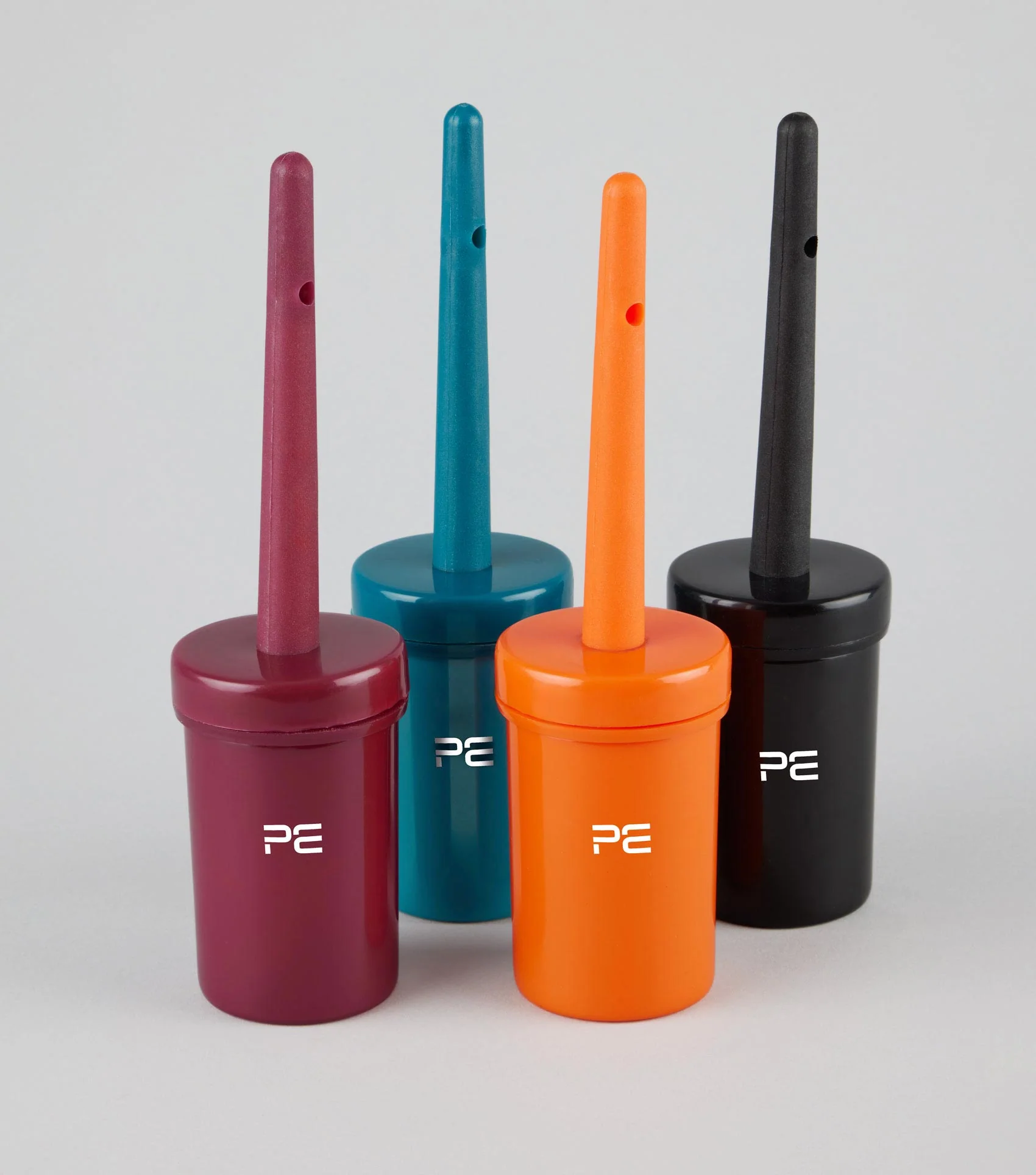 Hoof Oil Brush with Bottle Orange - Image 2