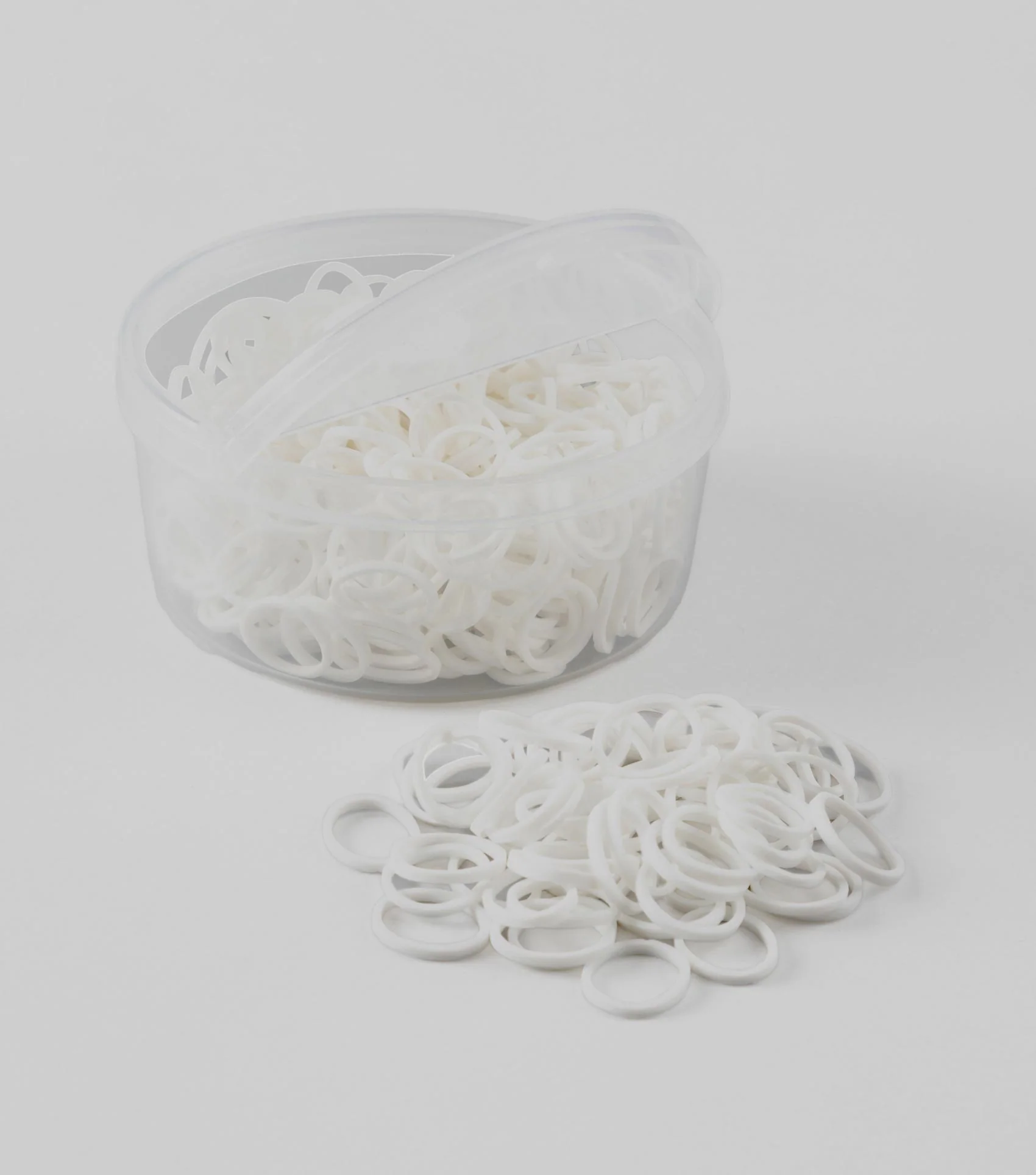 Horse Plaiting Bands White