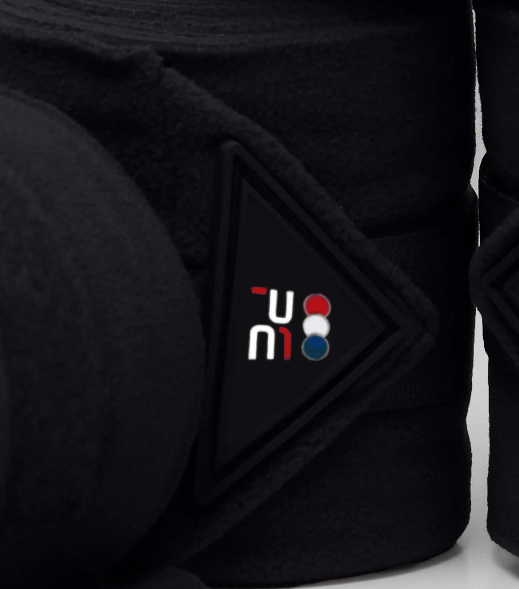 Horse Polo Fleece Bandages Black - Image 3