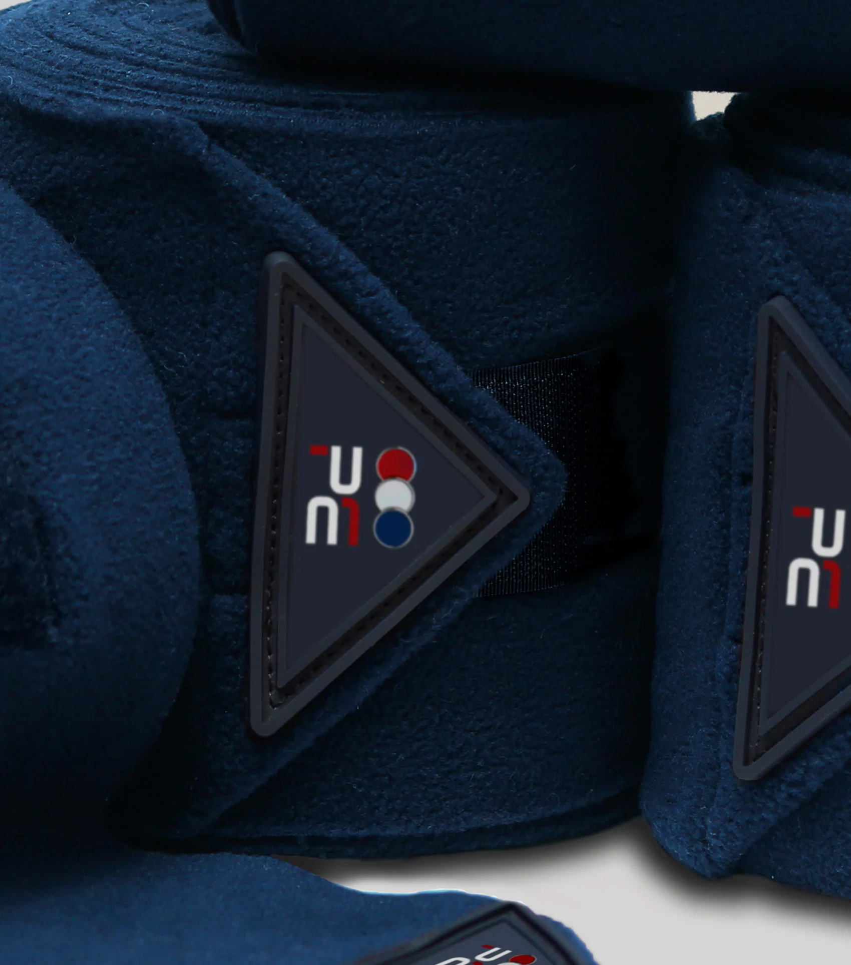 Horse Polo Fleece Bandages Navy - Image 2