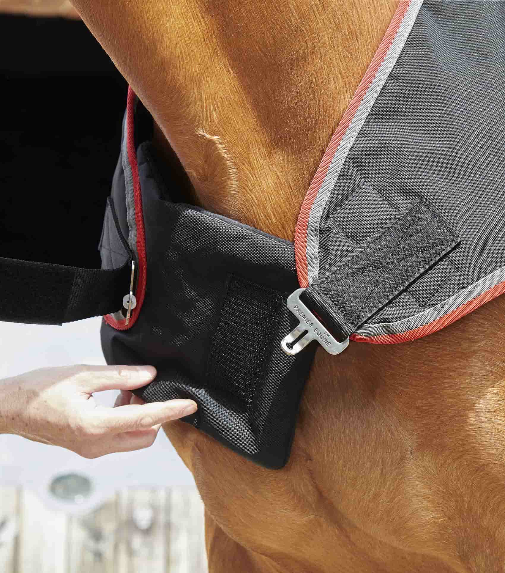 Horse Walker Rug 100g Black - Image 3