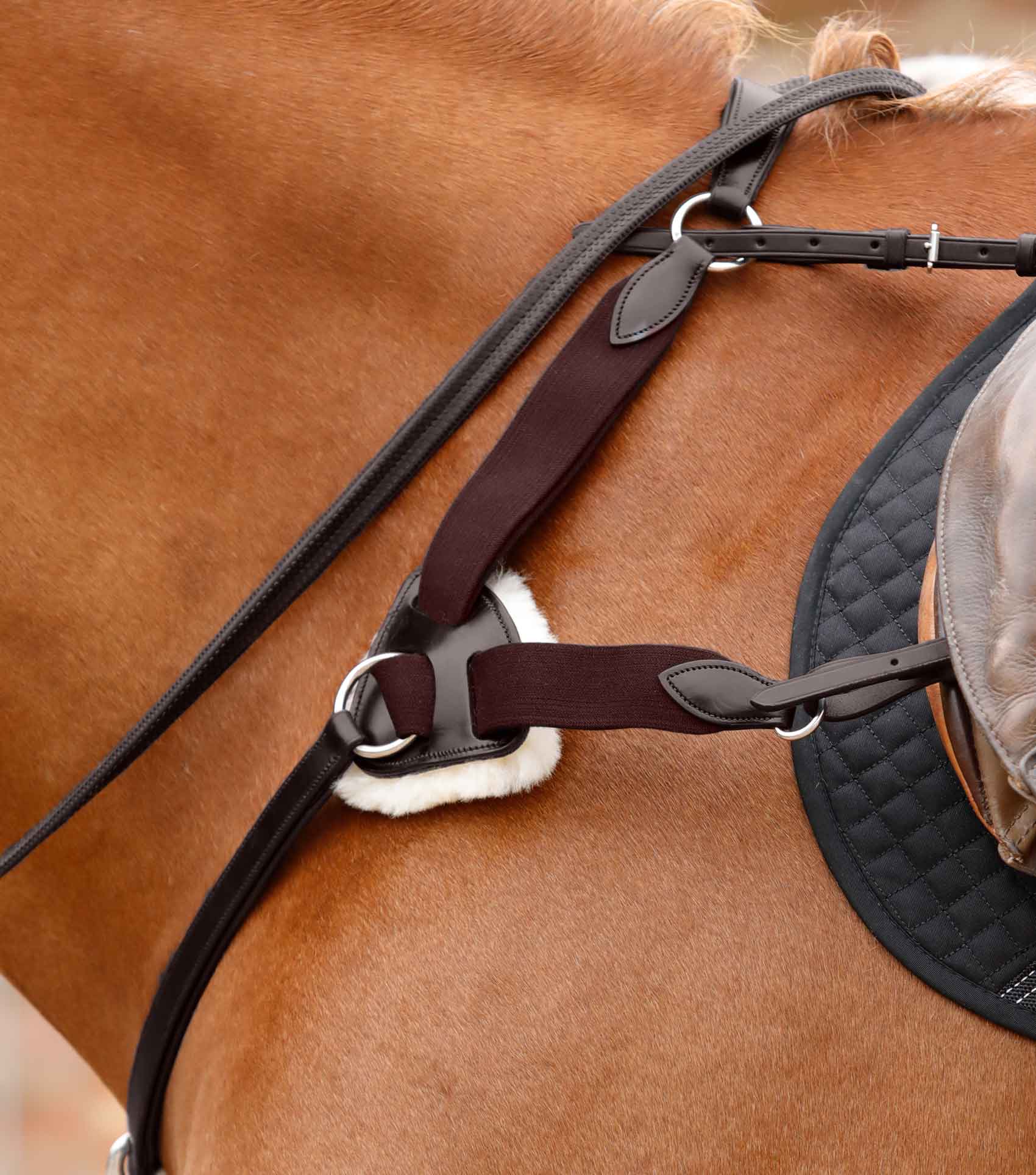 Invorio 5 Point Breastplate Brown - Image 2
