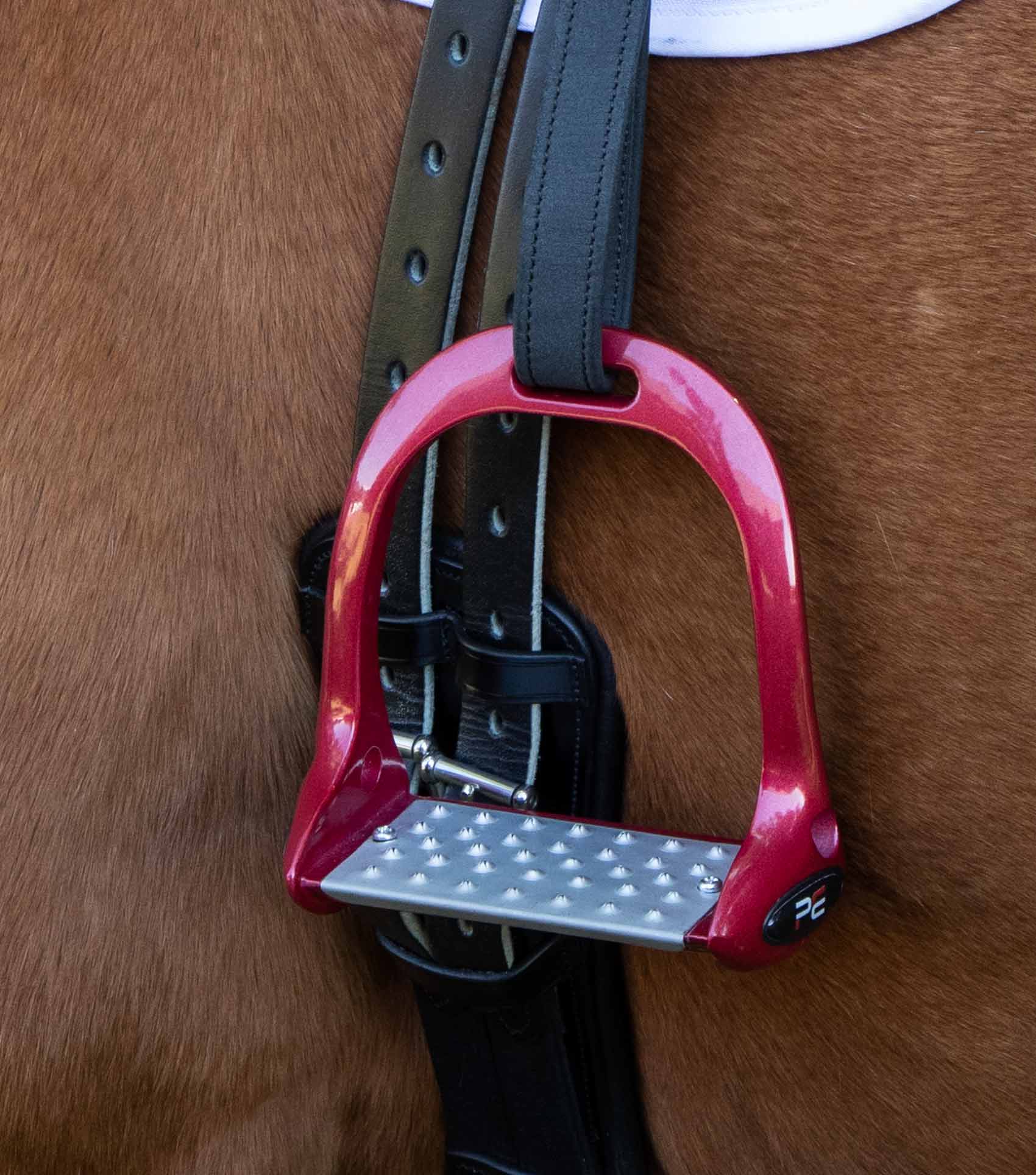 Jopollo Aluminium Performance Stirrups Red - Image 5