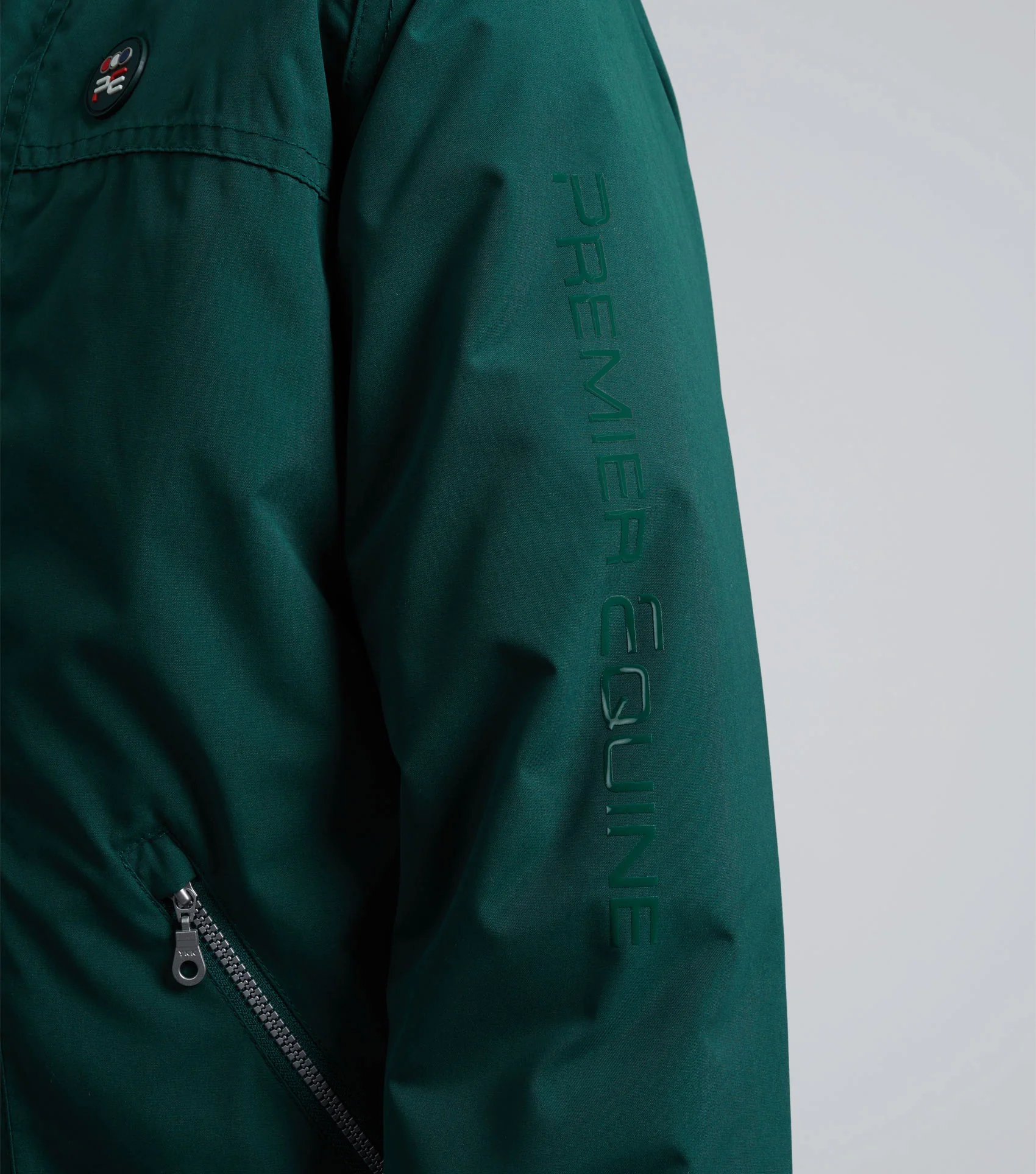 Junior Pro Rider Unisex Riding Jacket Green - Image 5