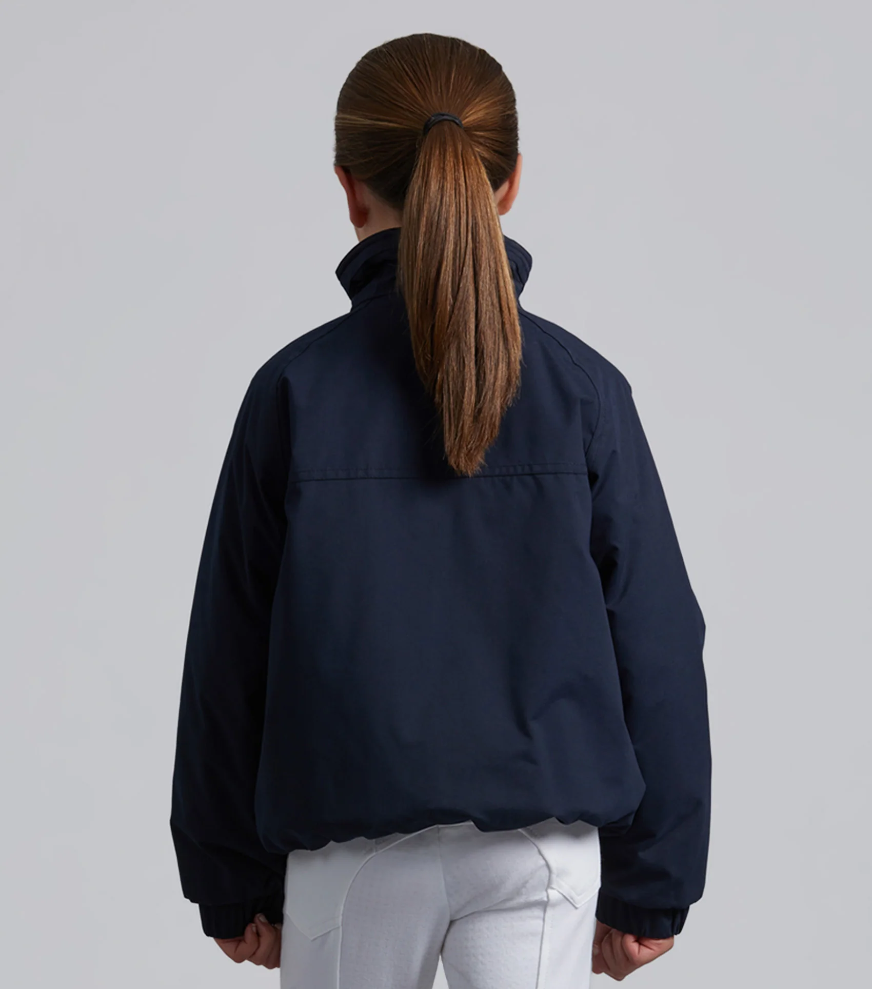 Junior Pro Rider Unisex Riding Jacket Navy - Image 3
