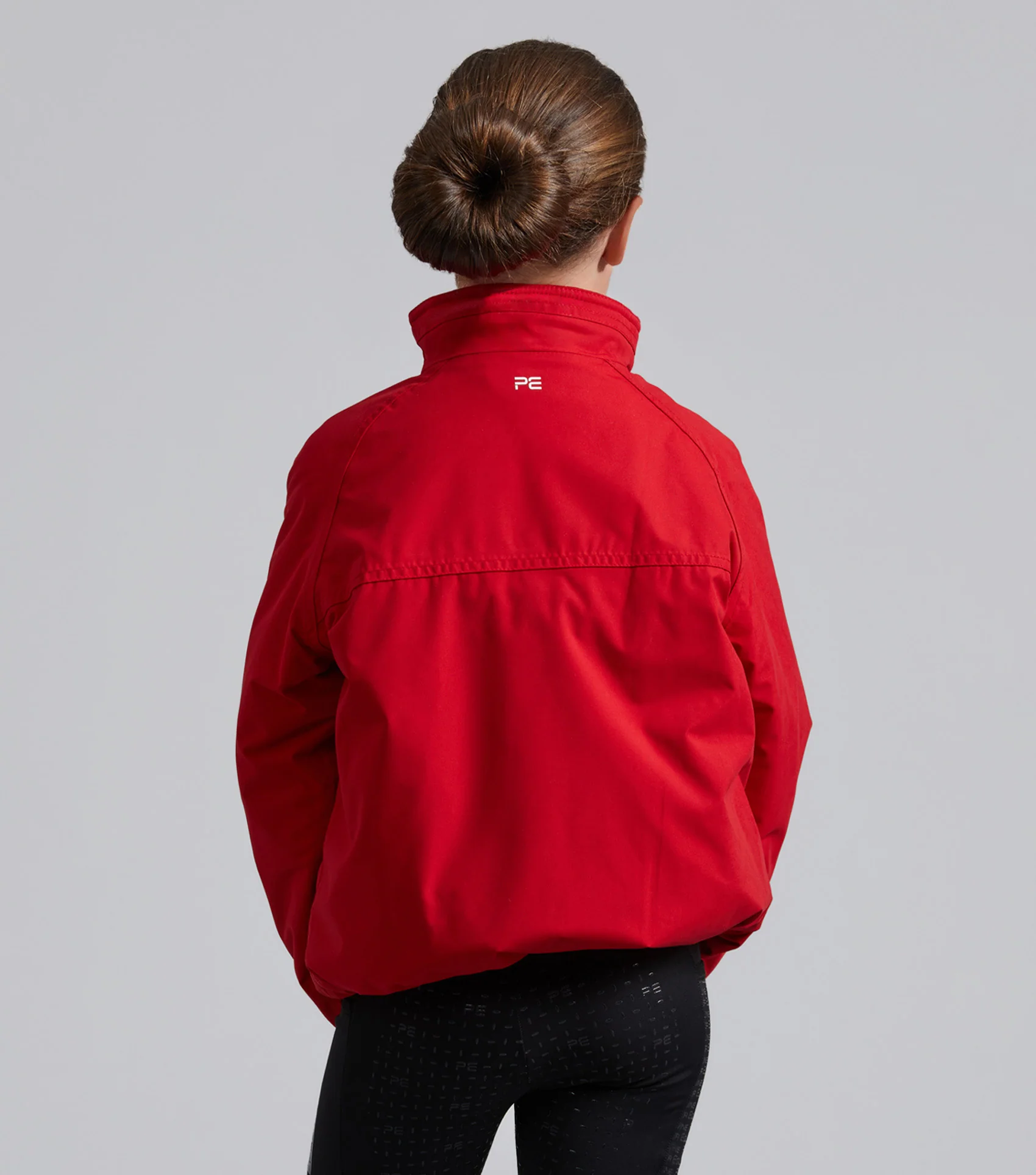 Junior Pro Rider Unisex Riding Jacket Red - Image 4
