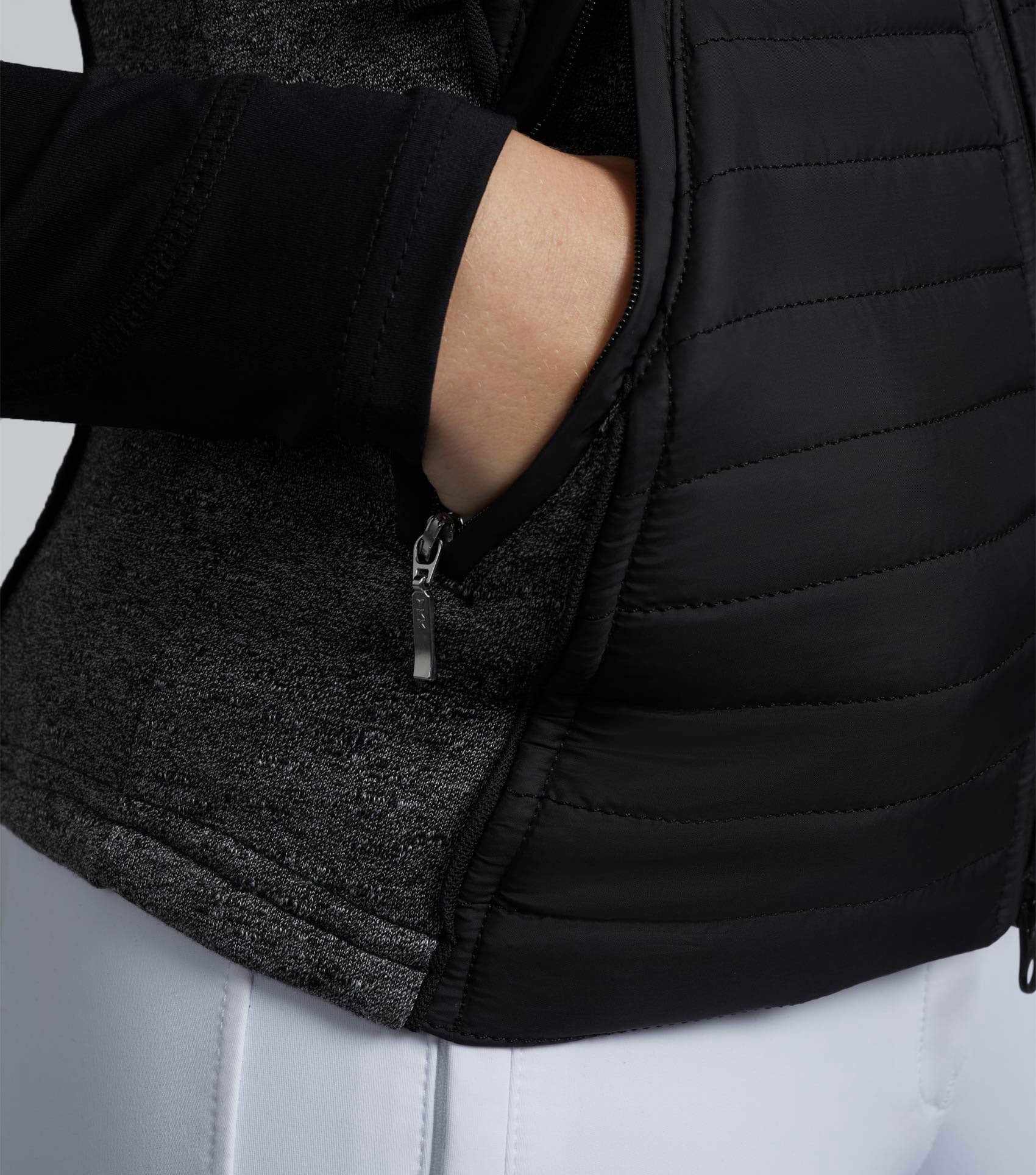 Lamera Ladies Hybrid Technical Riding Gilet Black - Image 4