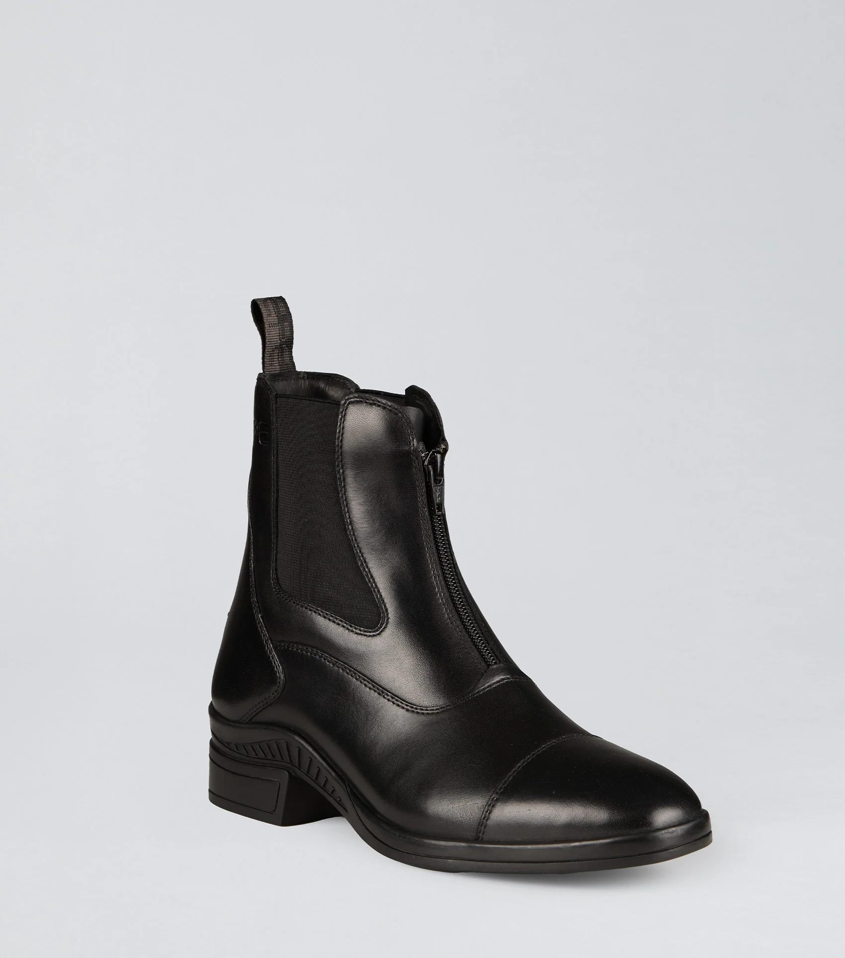 Lanark Leather Paddock Boots Black