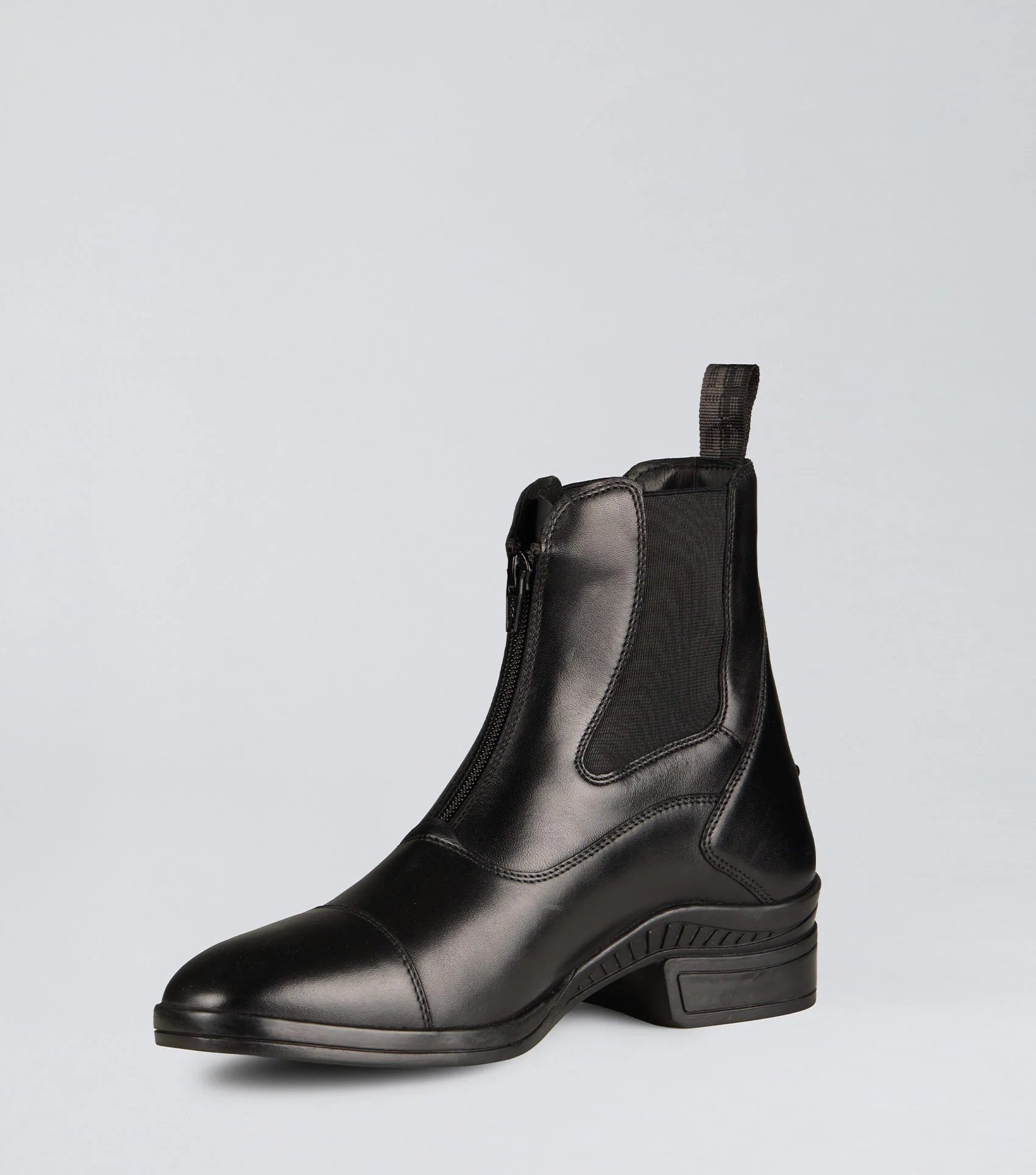 Lanark Leather Paddock Boots Black - Image 3