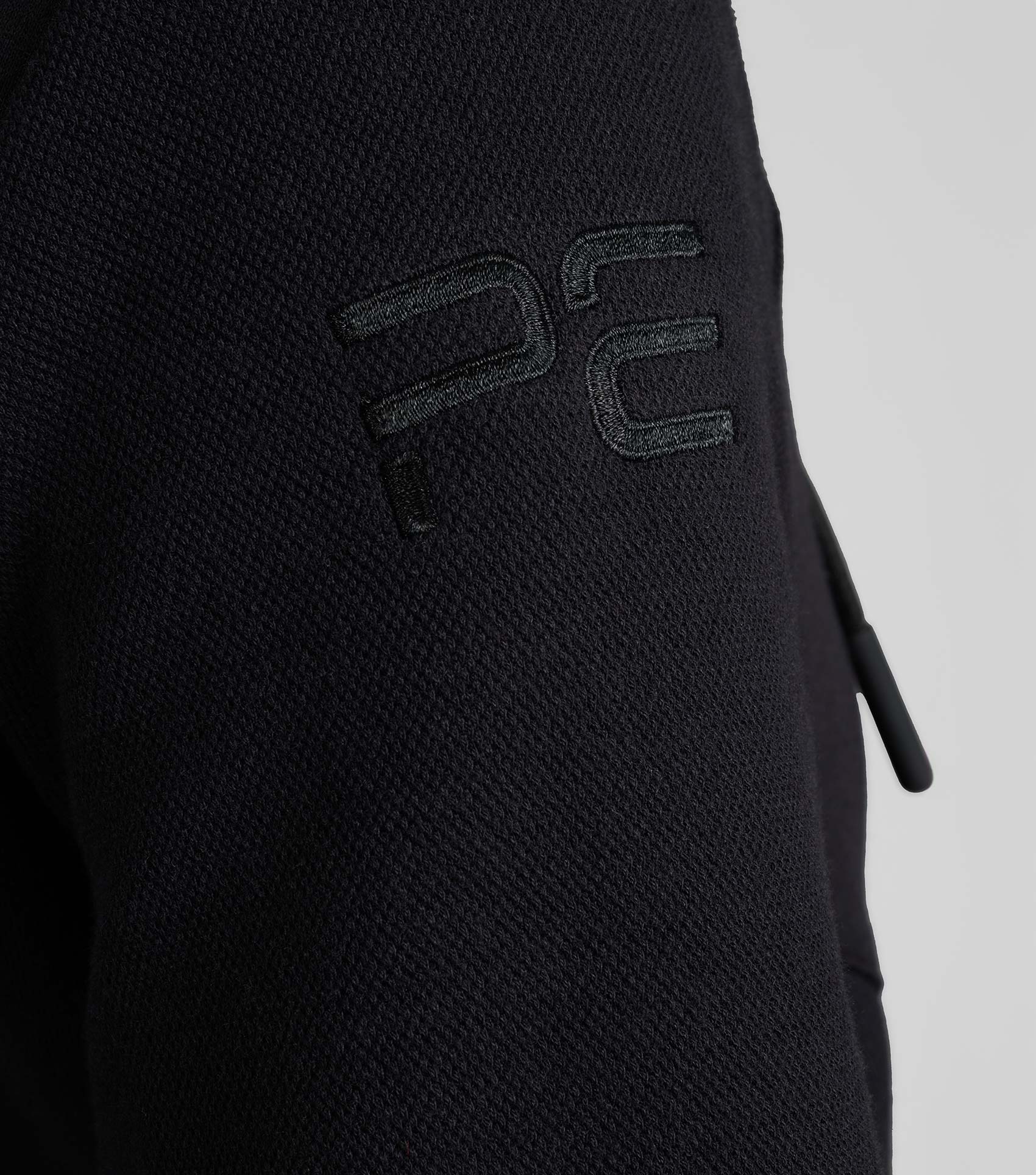 SALE - Legato Hooded Full-Zip Sweatshirt Phantom Black - Image 5