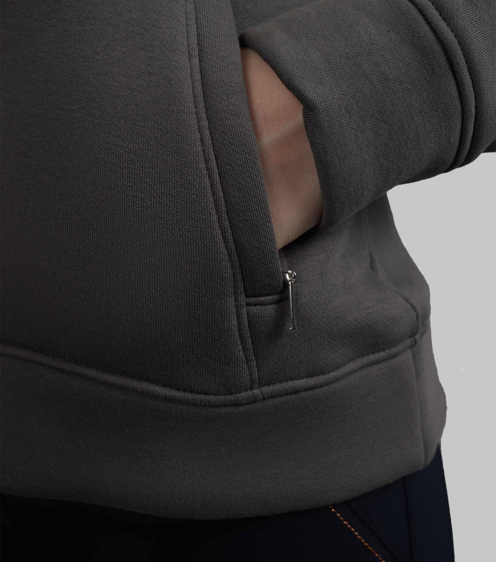 SALE - Lucia Ladies Hoodie Grey - Image 5
