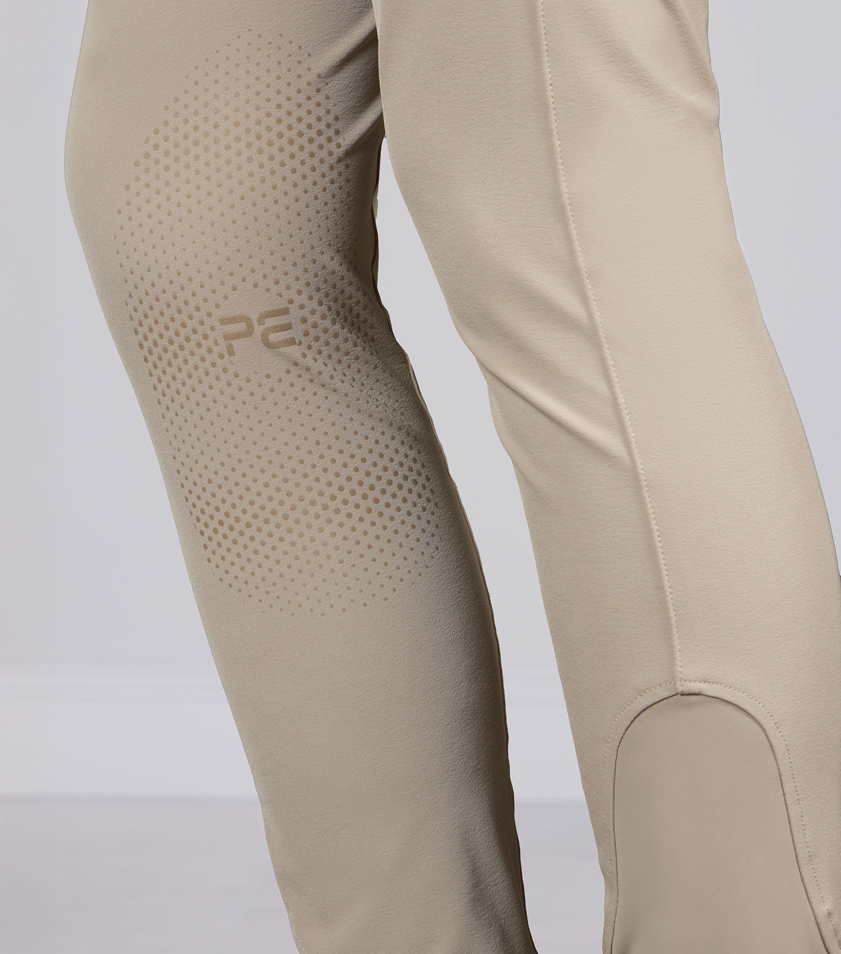 Ludis Men's Gel Knee Riding Breeches Beige - Image 5