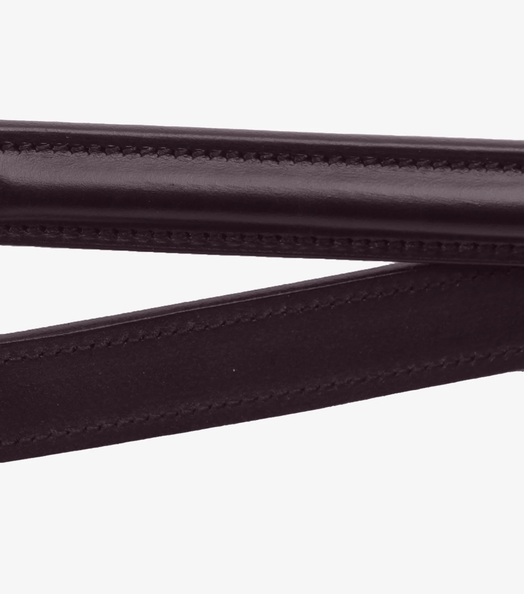 Luigi Plain Leather Reins Brown - Image 5