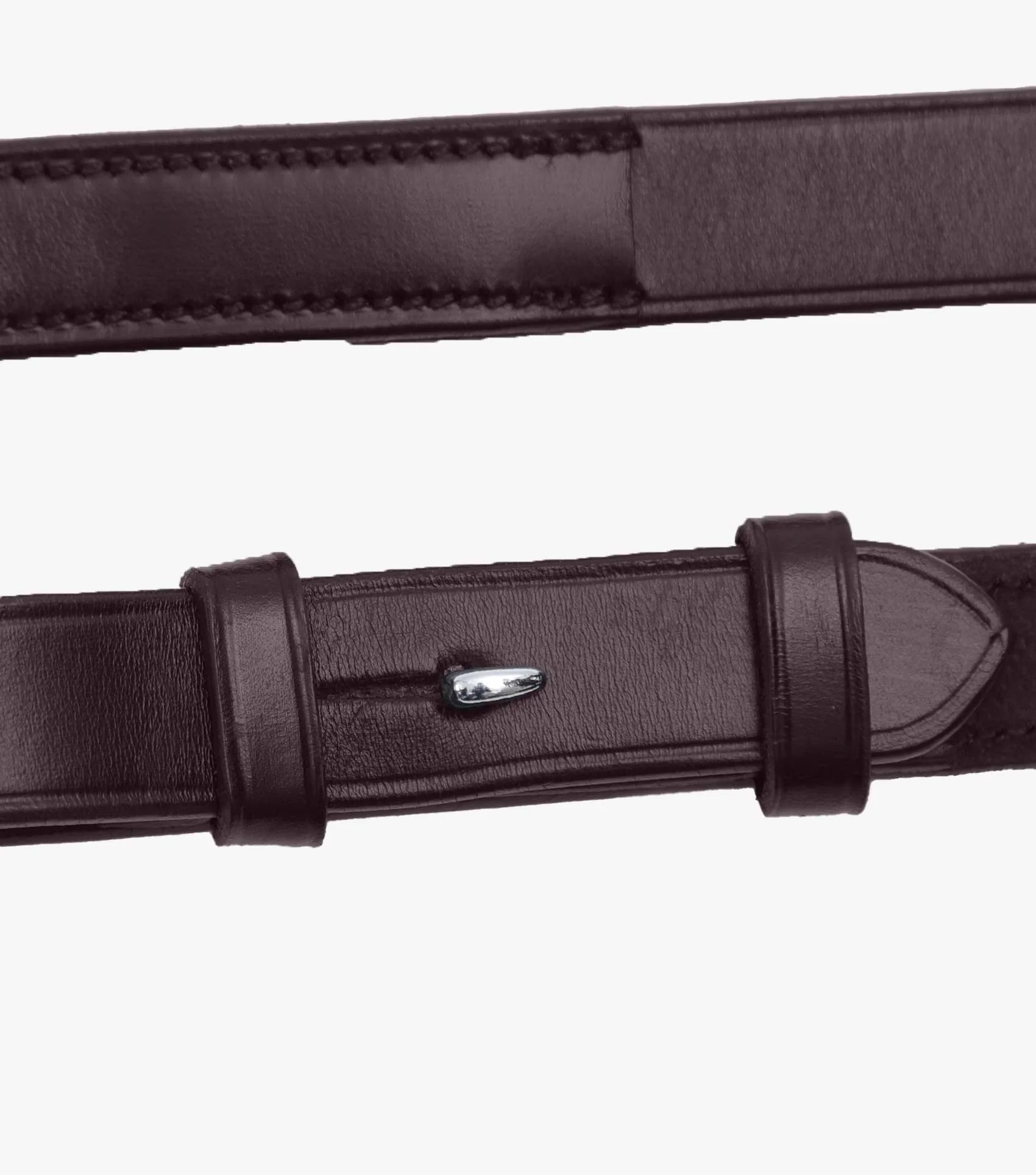 Luigi Plain Leather Reins Brown - Image 6