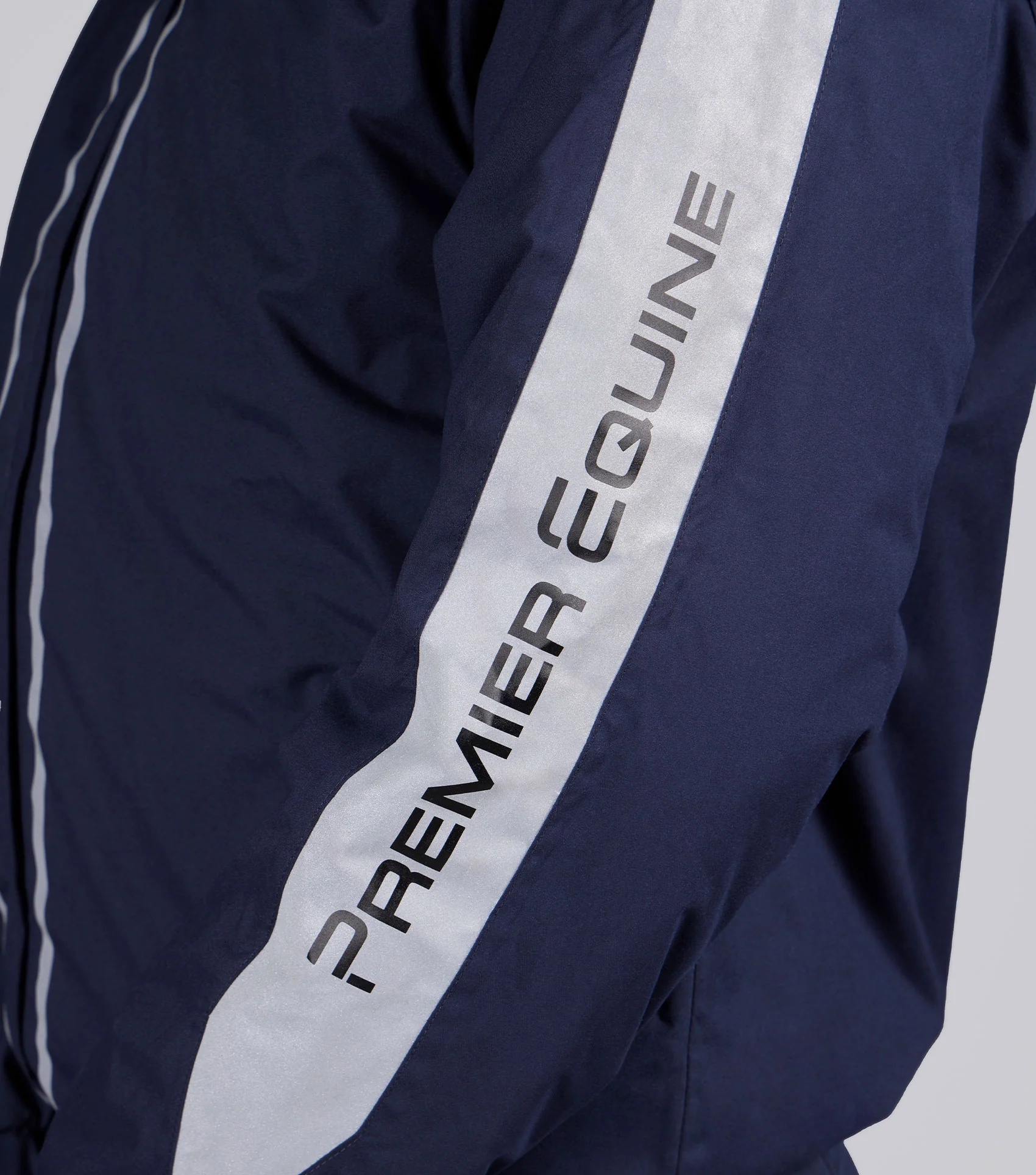 Lumen Reflective Mens Riding Jacket Navy - Image 3