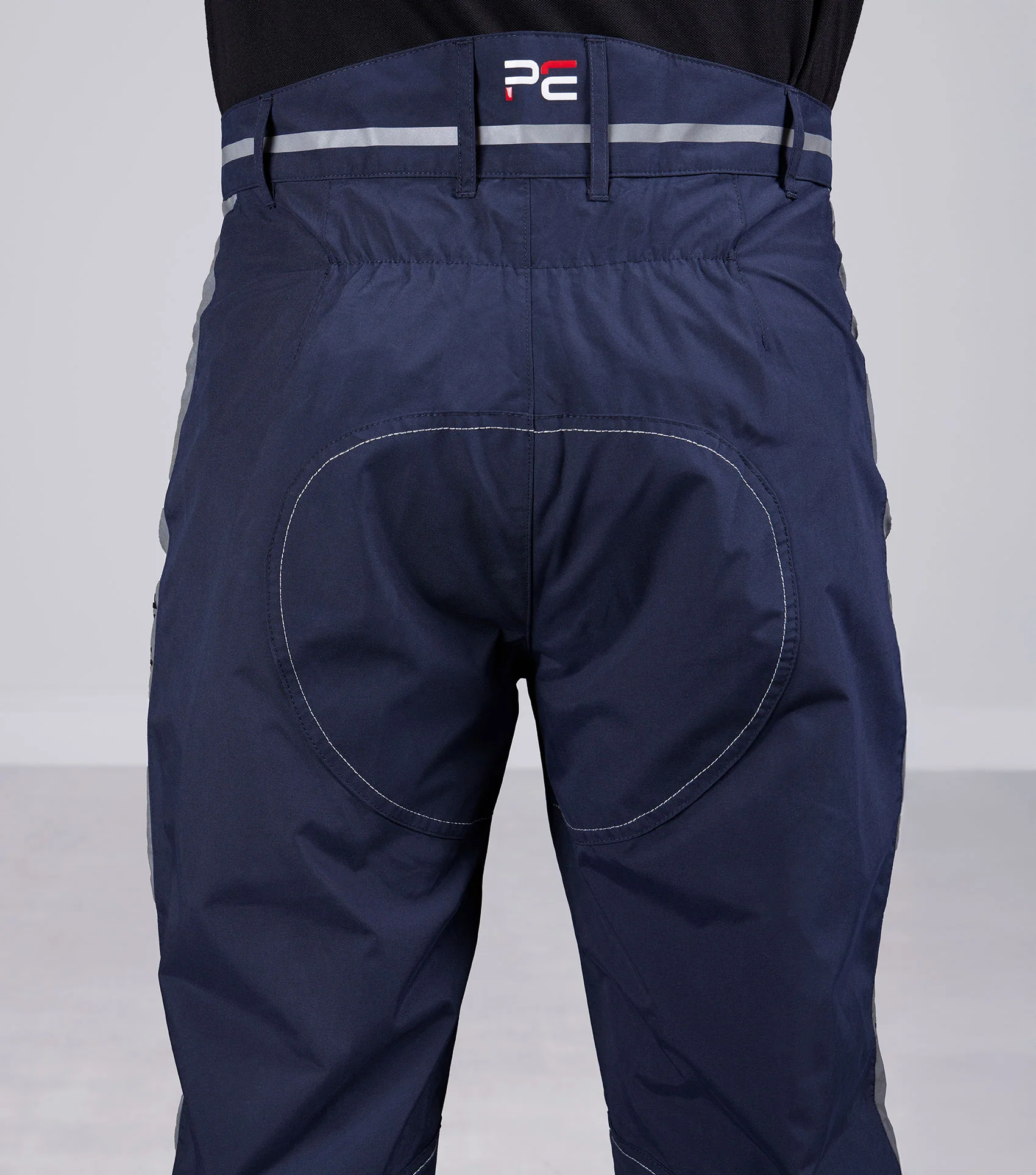 Lumen Reflective Mens Riding Trousers Navy - Image 5