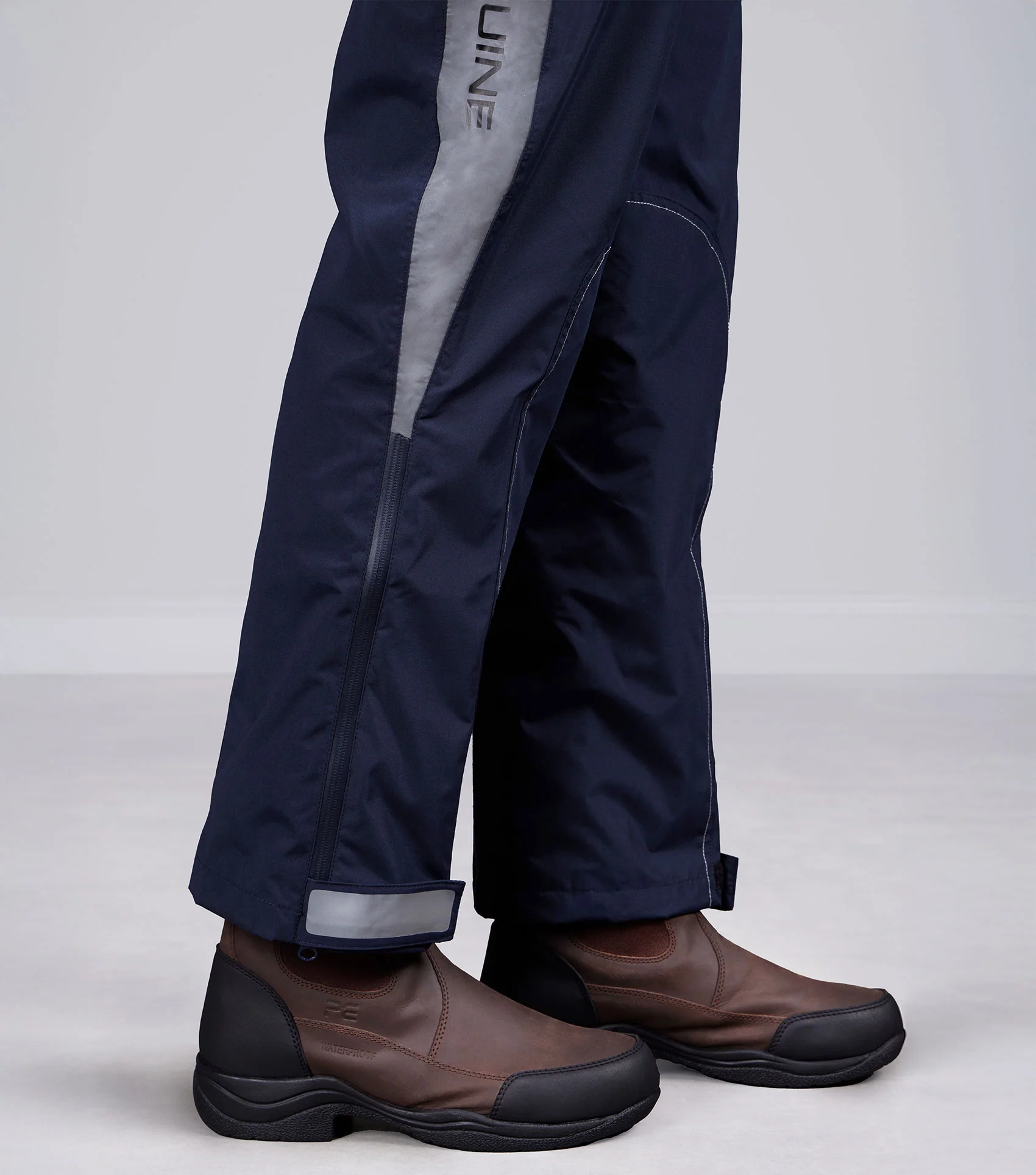 Lumen Reflective Mens Riding Trousers Navy - Image 6