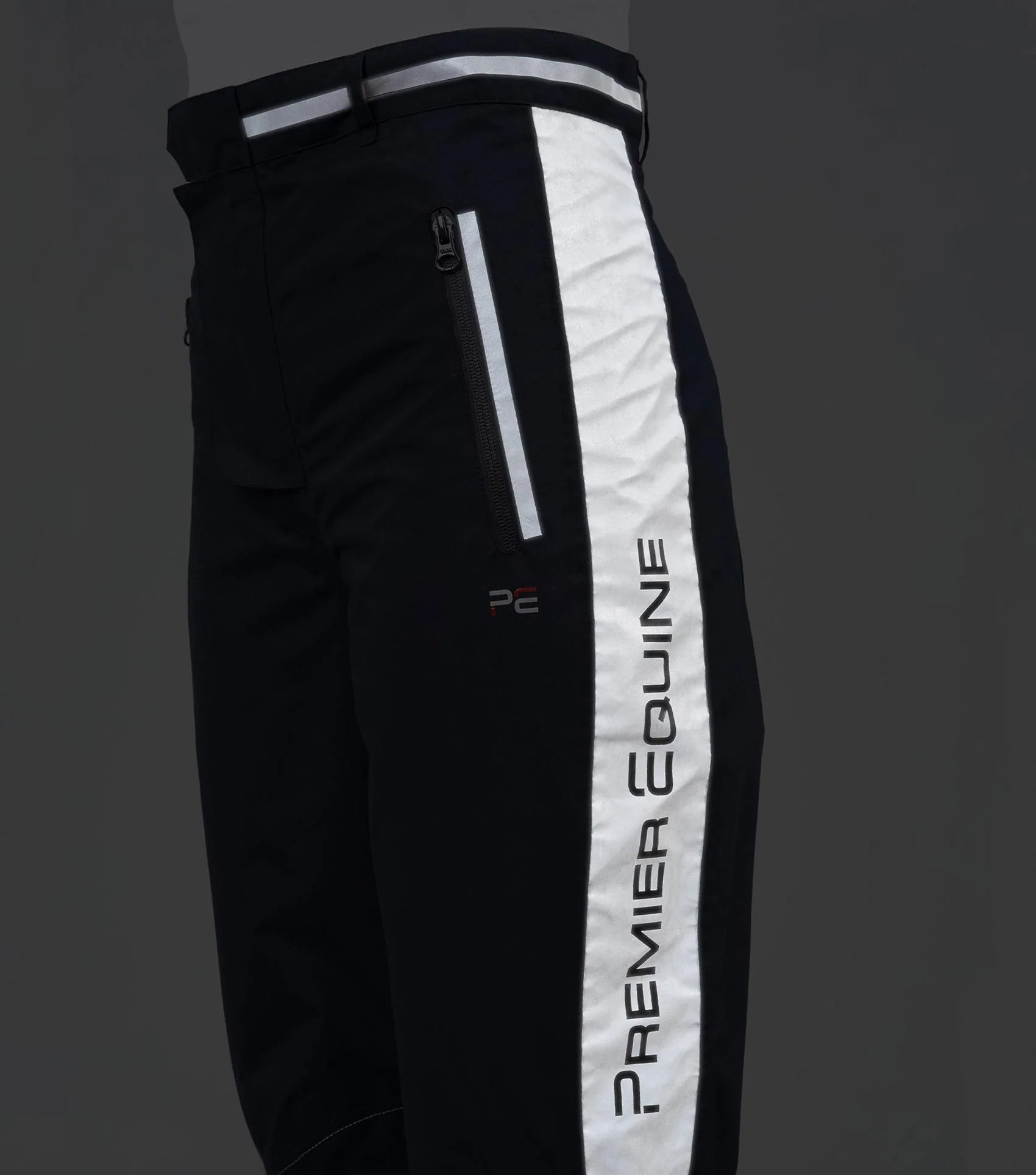 Lumen Reflective Unisex Riding Trousers - Image 5
